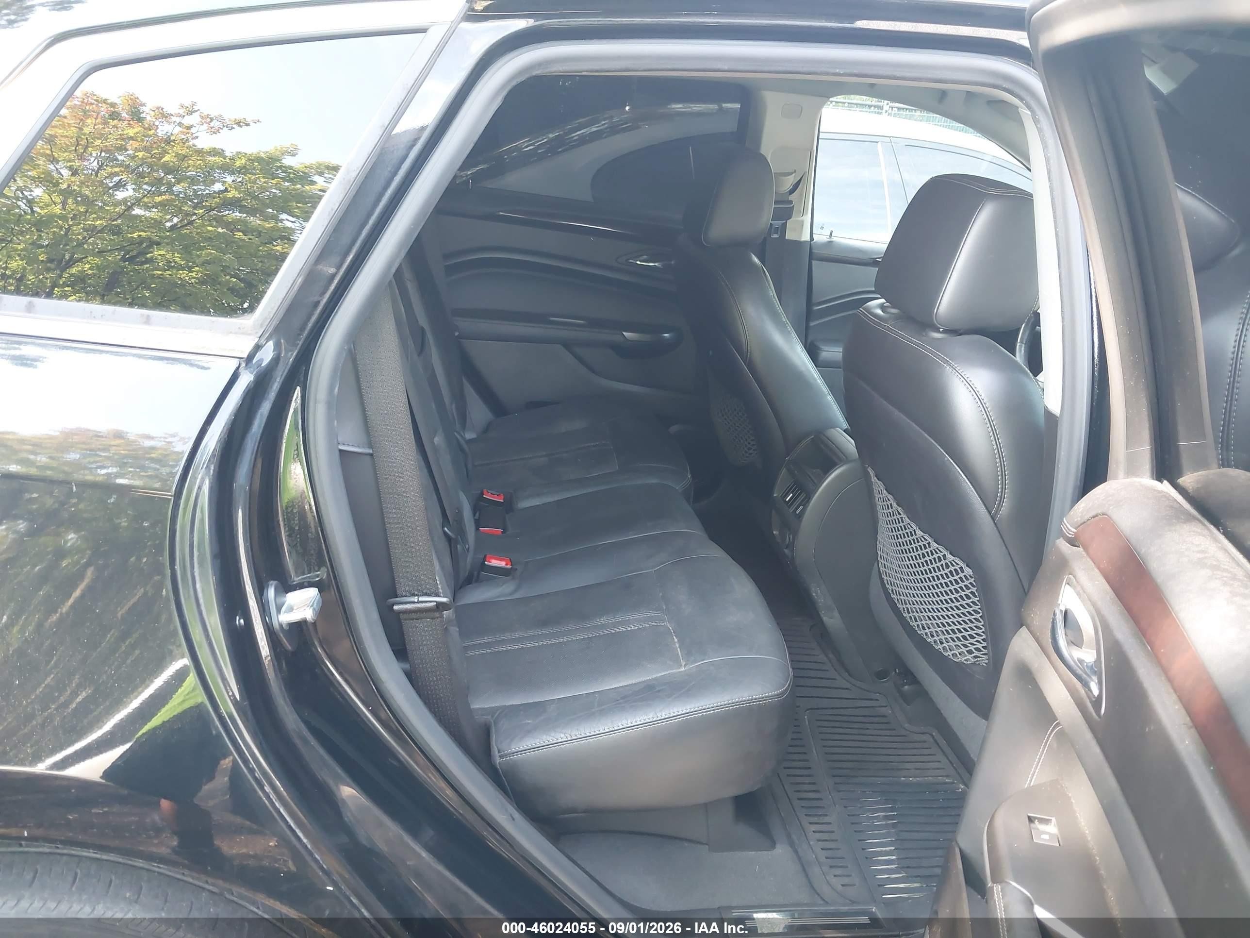 2012 Cadillac Srx Luxury Collection Черный vin: 3GYFNAE3XCS588629