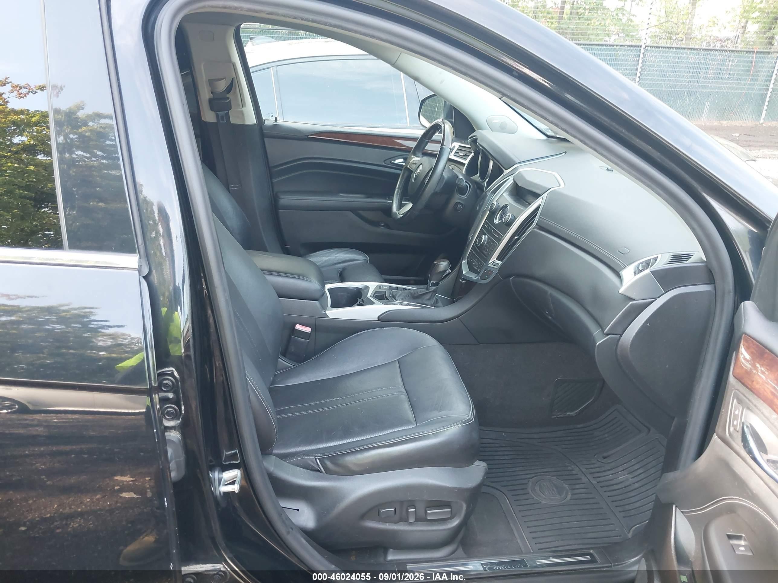 2012 Cadillac Srx Luxury Collection Черный vin: 3GYFNAE3XCS588629