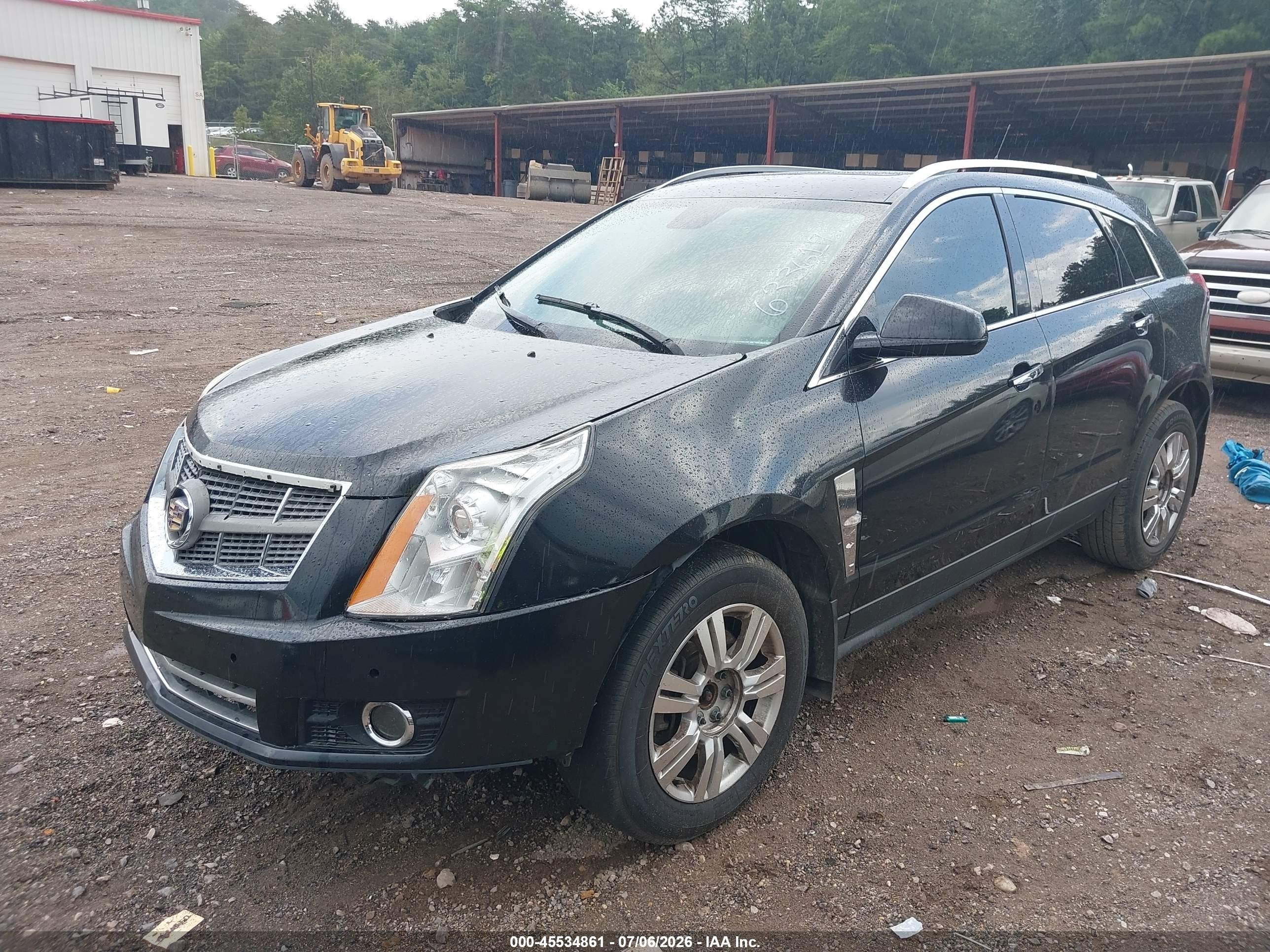 2012 Cadillac Srx Luxury Collection Black vin: 3GYFNAE3XCS633617