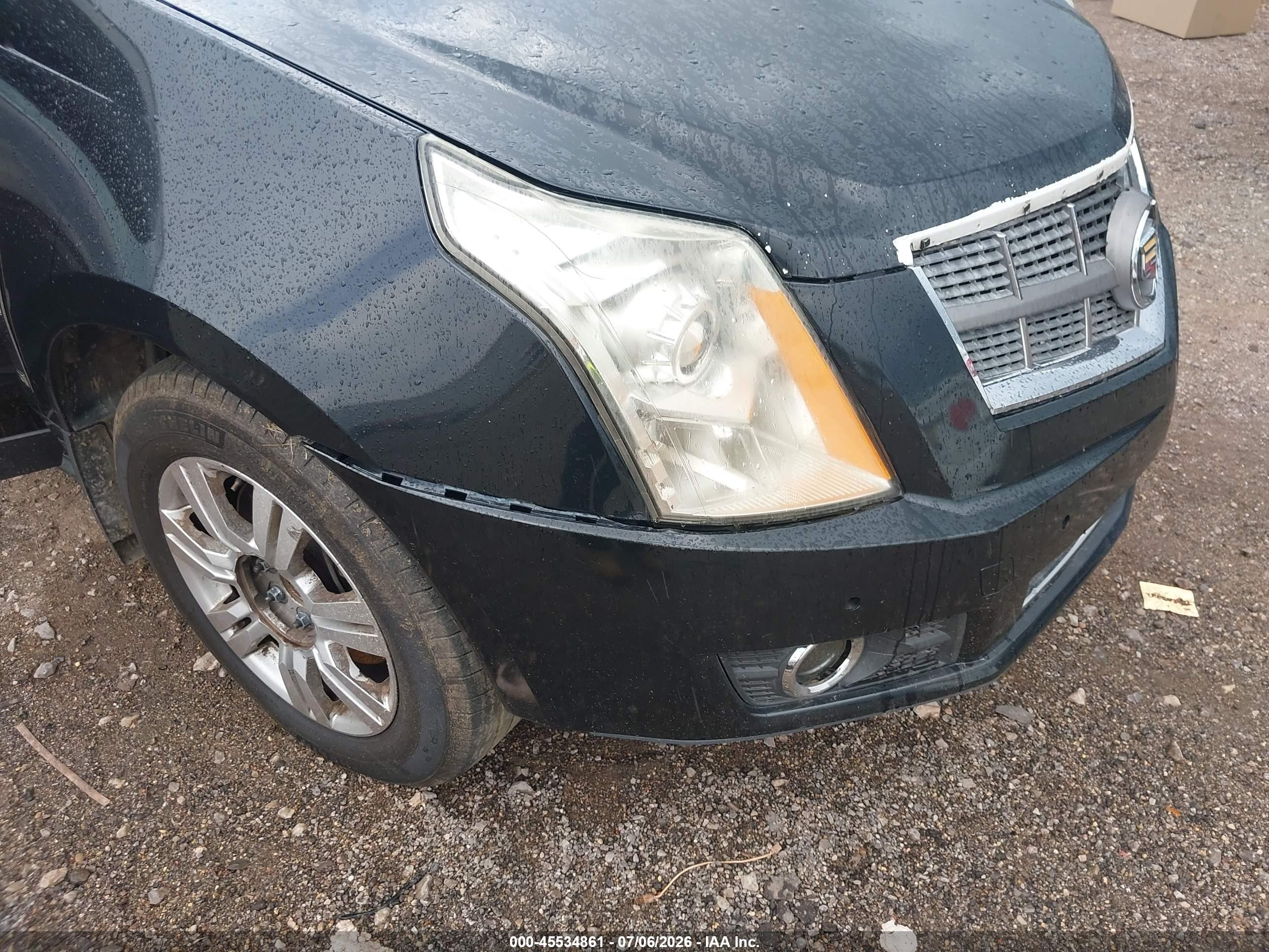 2012 Cadillac Srx Luxury Collection Black vin: 3GYFNAE3XCS633617