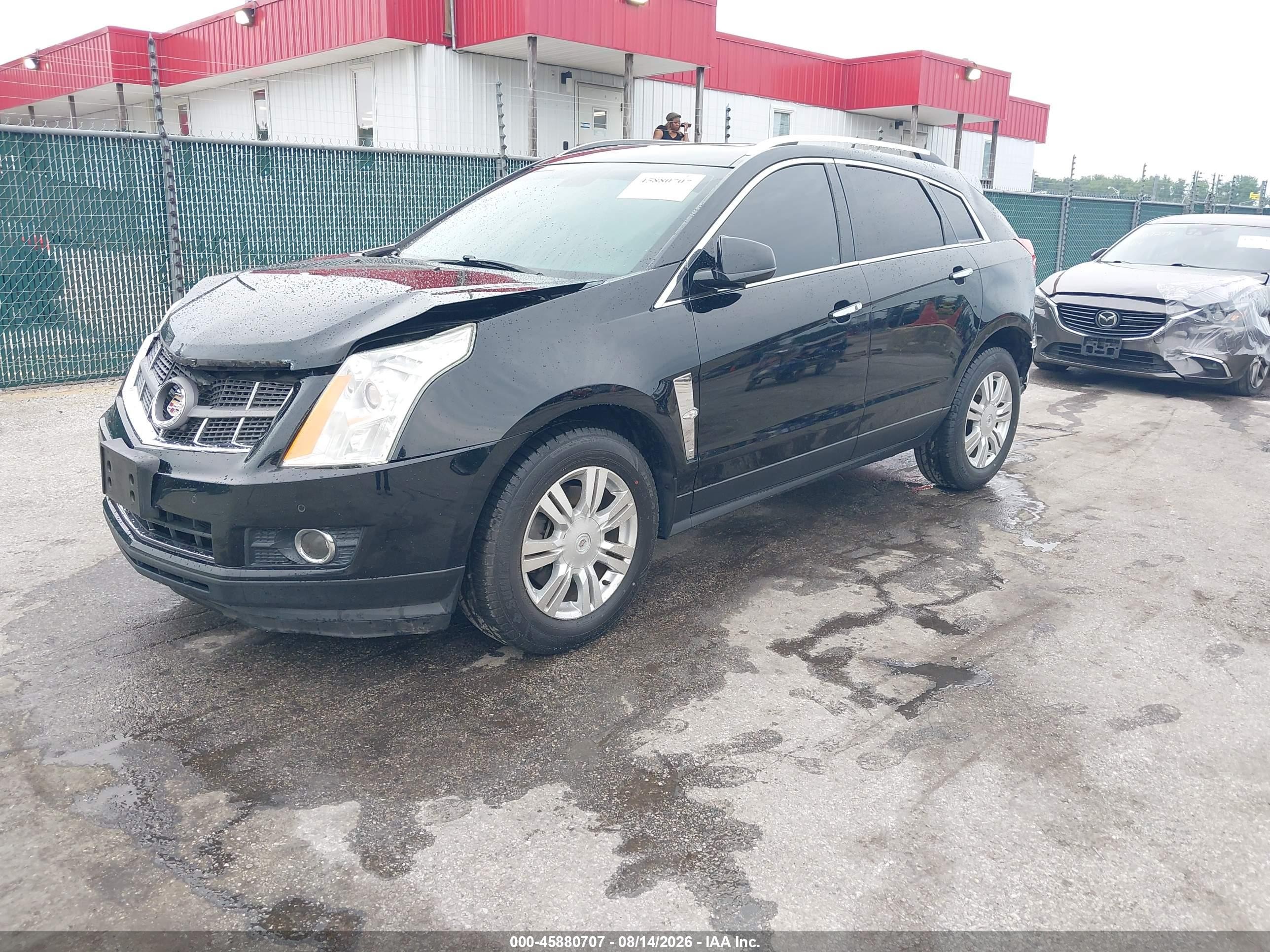 2012 Cadillac Srx Luxury Collection Black vin: 3GYFNAE3XCS656539