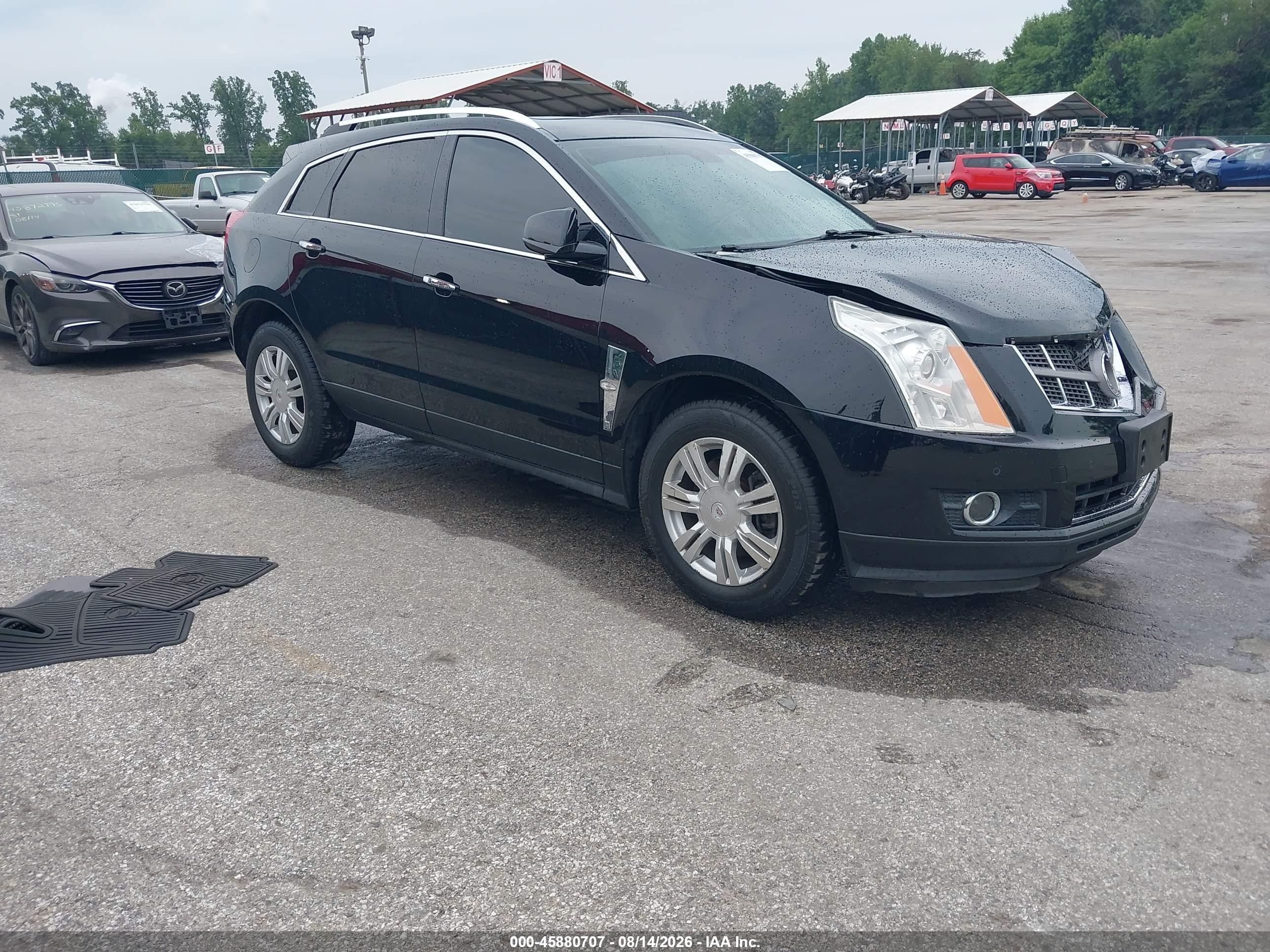 2012 Cadillac Srx Luxury Collection Black vin: 3GYFNAE3XCS656539