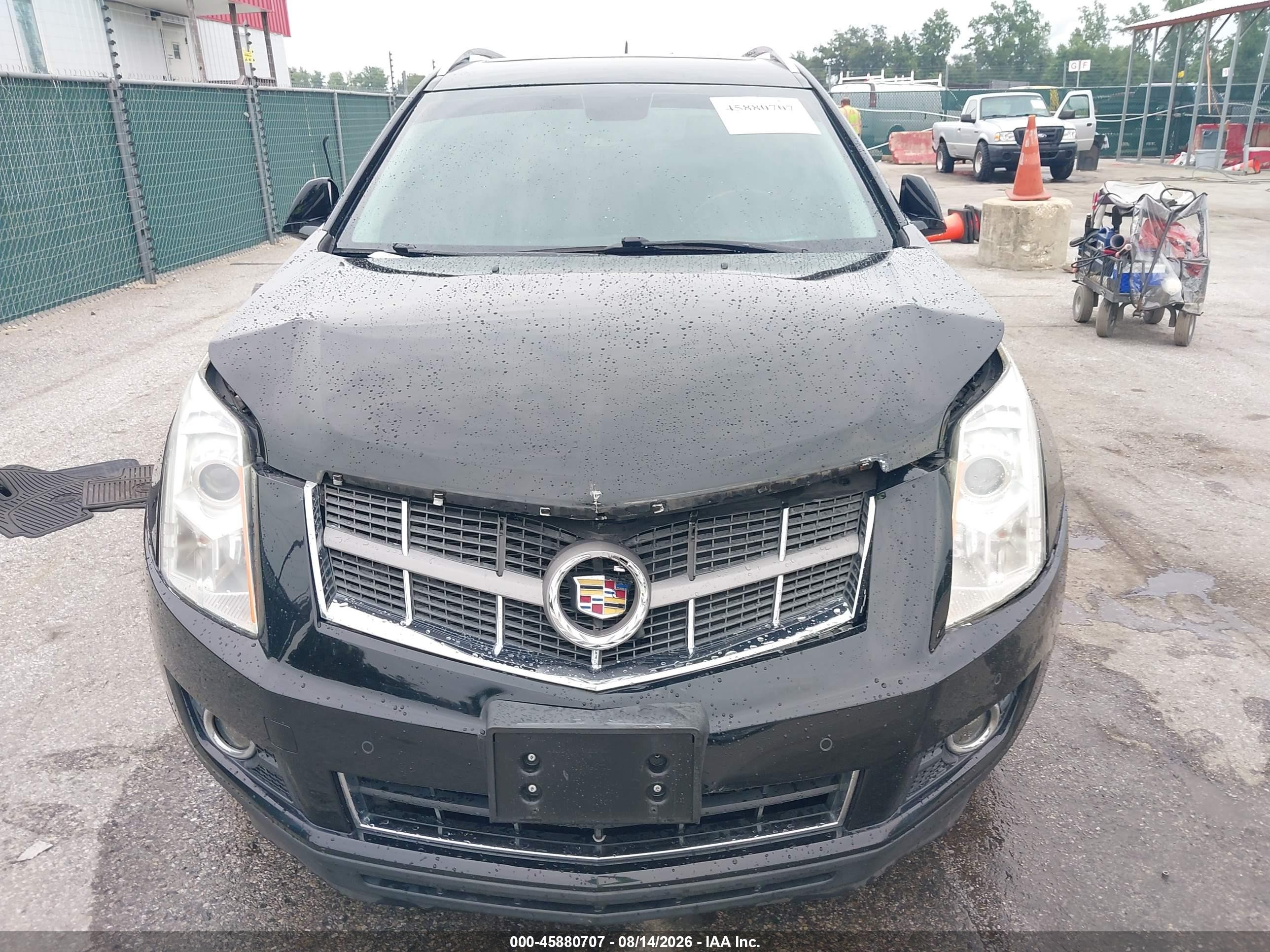 2012 Cadillac Srx Luxury Collection Black vin: 3GYFNAE3XCS656539