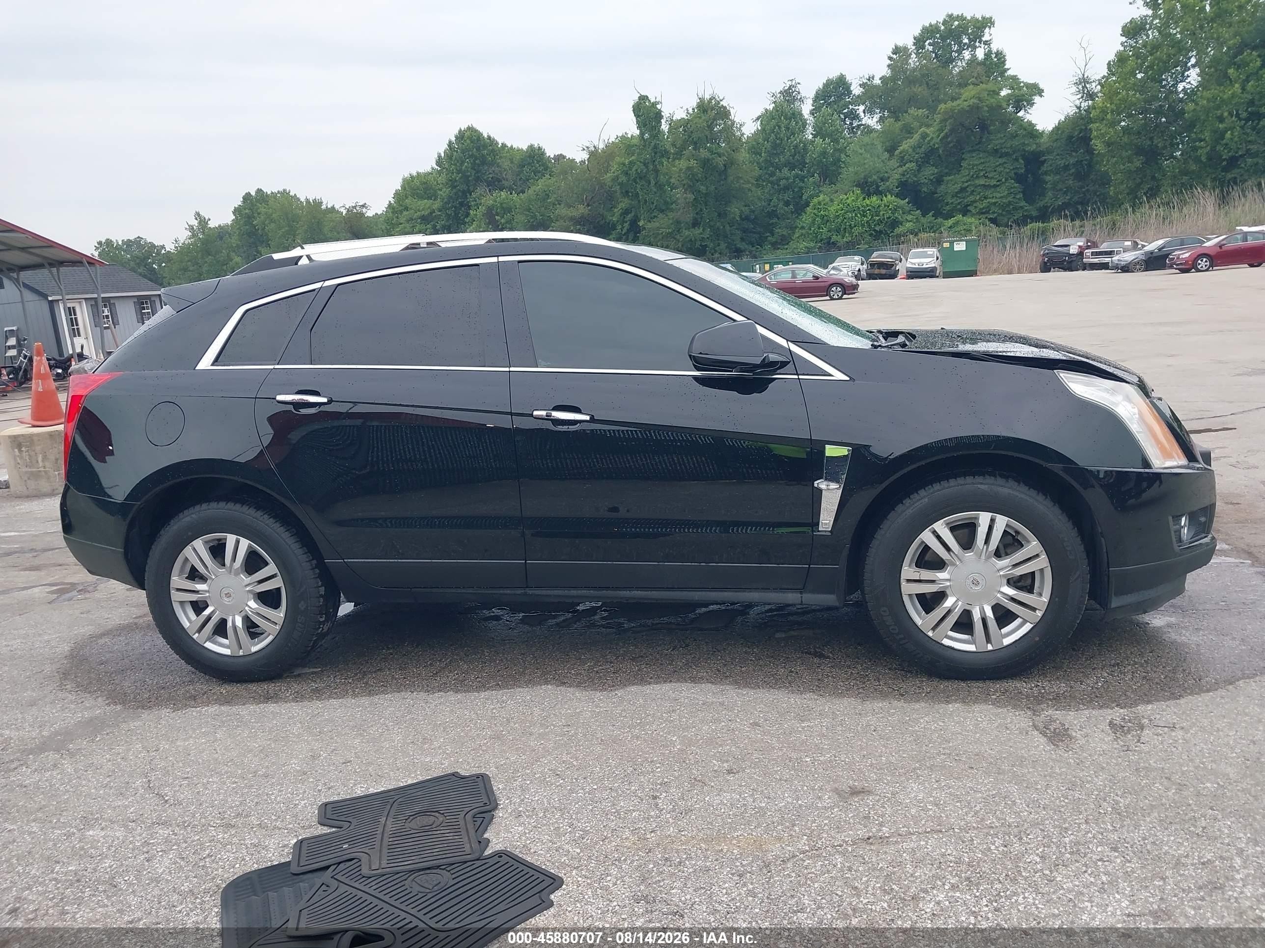 2012 Cadillac Srx Luxury Collection Black vin: 3GYFNAE3XCS656539