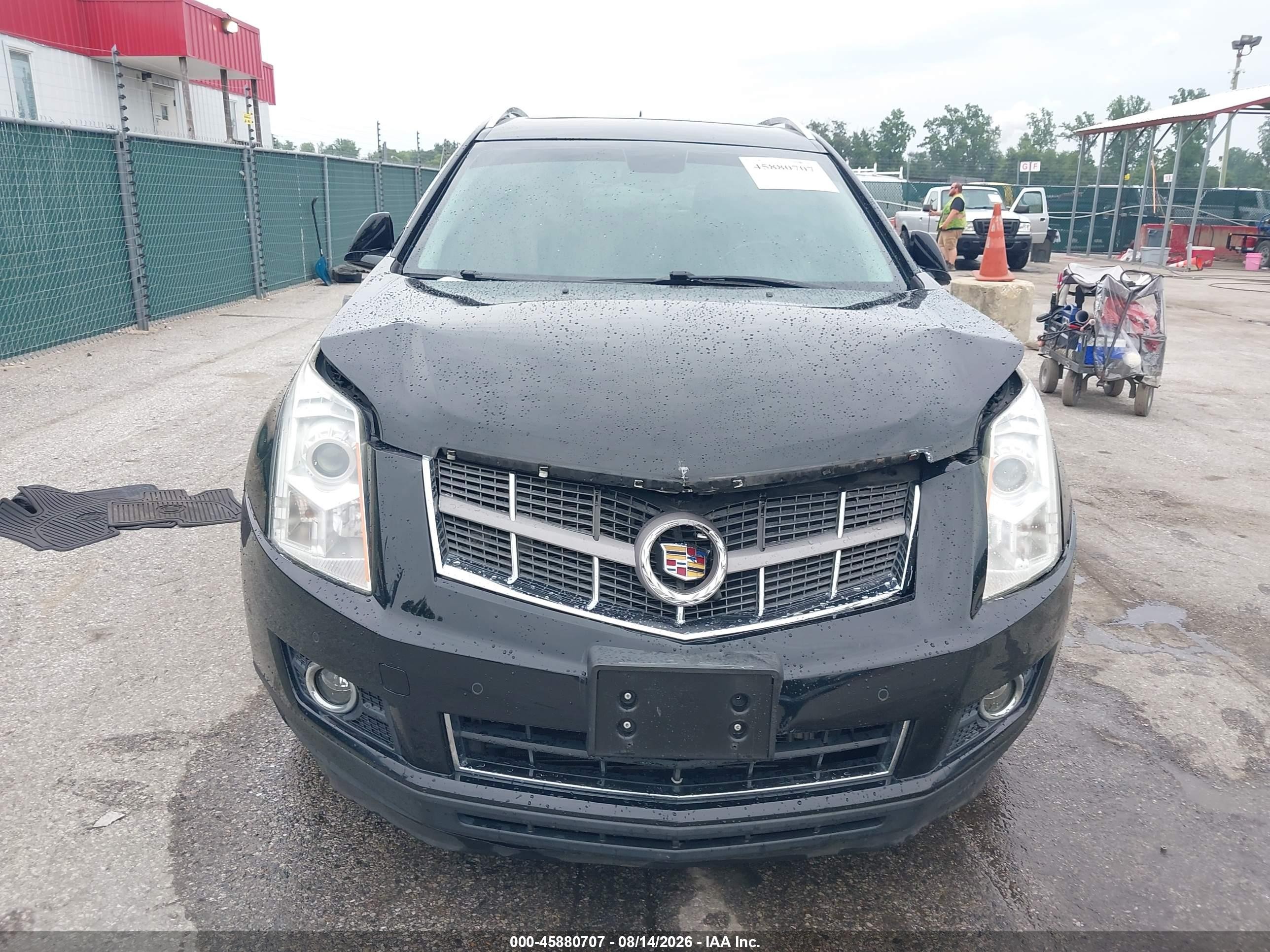 2012 Cadillac Srx Luxury Collection Black vin: 3GYFNAE3XCS656539