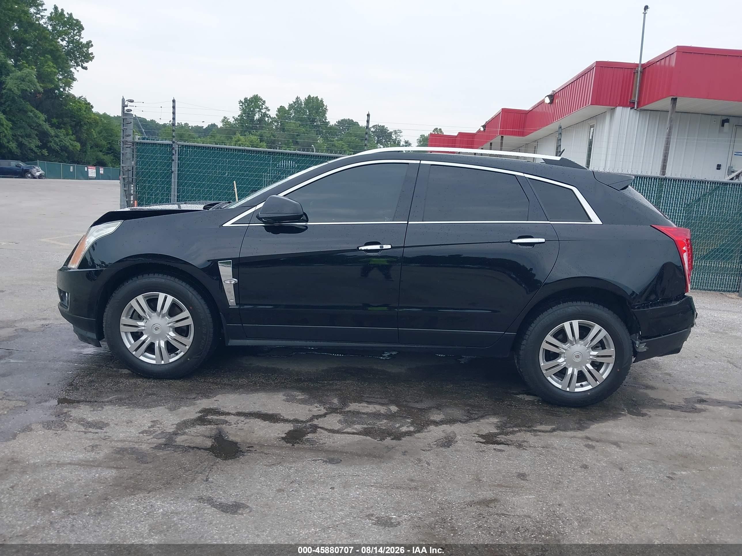 2012 Cadillac Srx Luxury Collection Black vin: 3GYFNAE3XCS656539