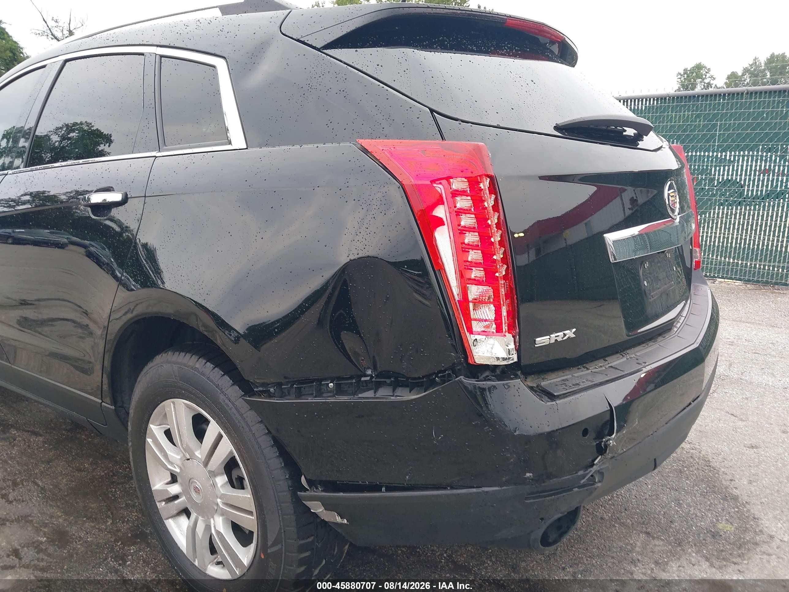2012 Cadillac Srx Luxury Collection Black vin: 3GYFNAE3XCS656539