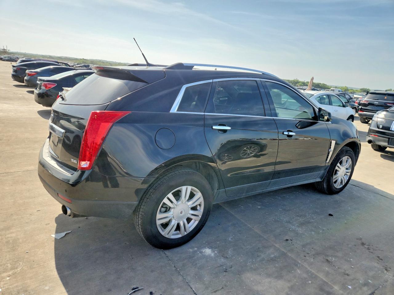 2012 Cadillac Srx Luxury Collection Black vin: 3GYFNAE3XCS657738