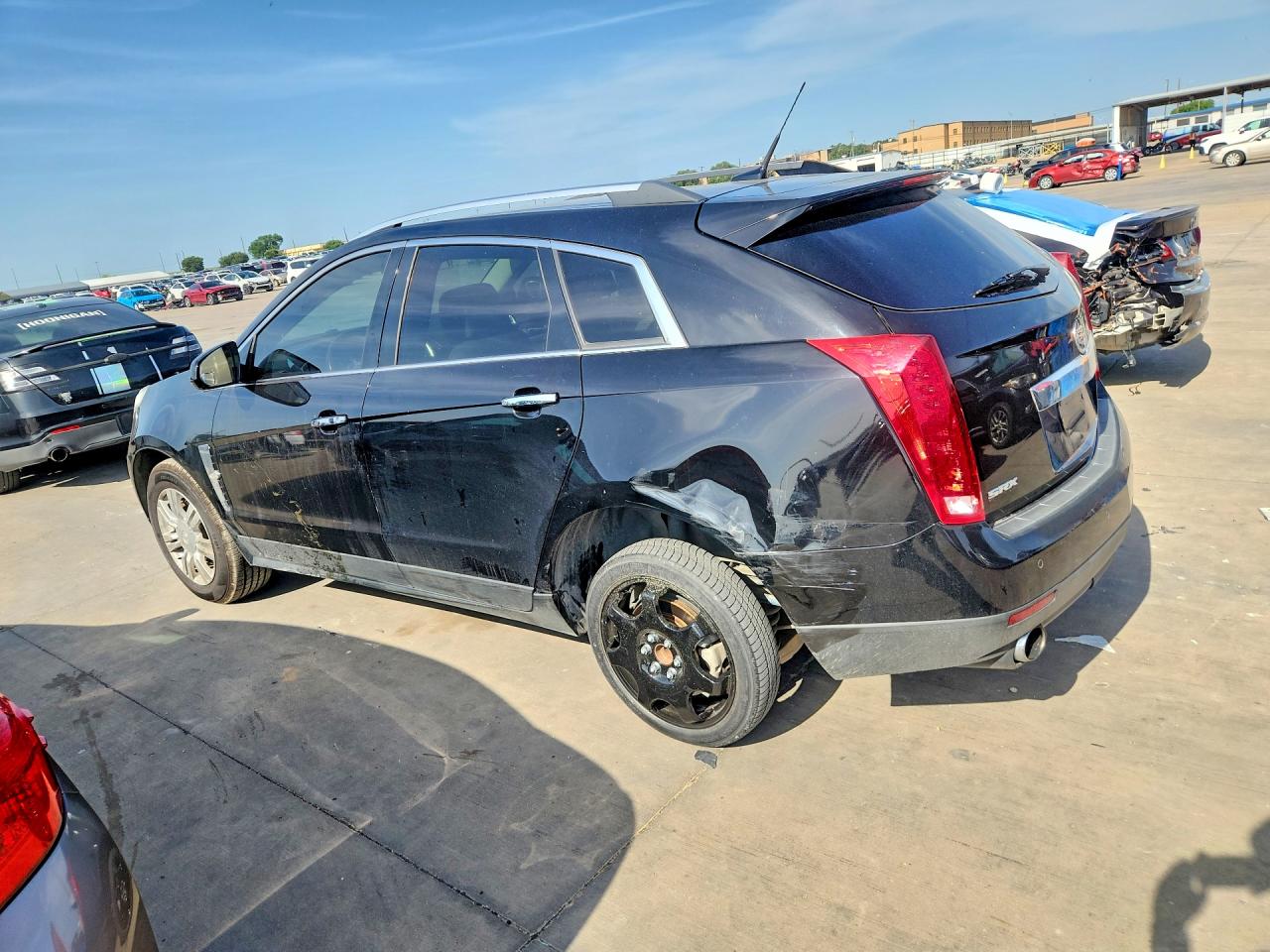 2012 Cadillac Srx Luxury Collection Black vin: 3GYFNAE3XCS657738