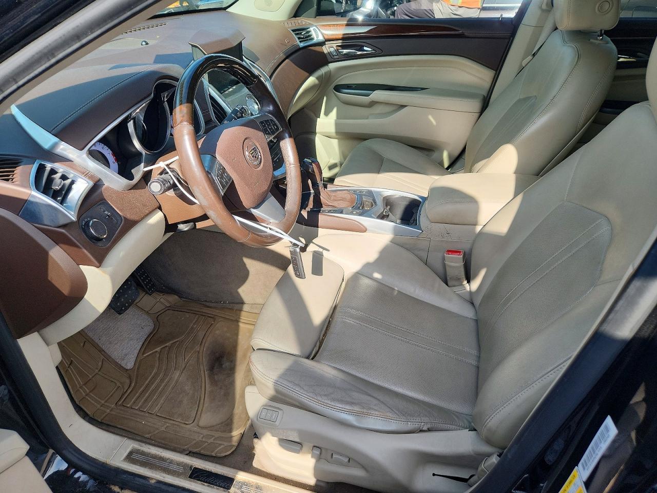 2012 Cadillac Srx Luxury Collection Black vin: 3GYFNAE3XCS657738