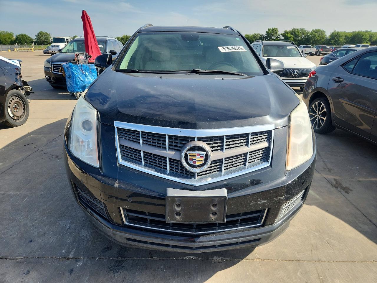 2012 Cadillac Srx Luxury Collection Black vin: 3GYFNAE3XCS657738