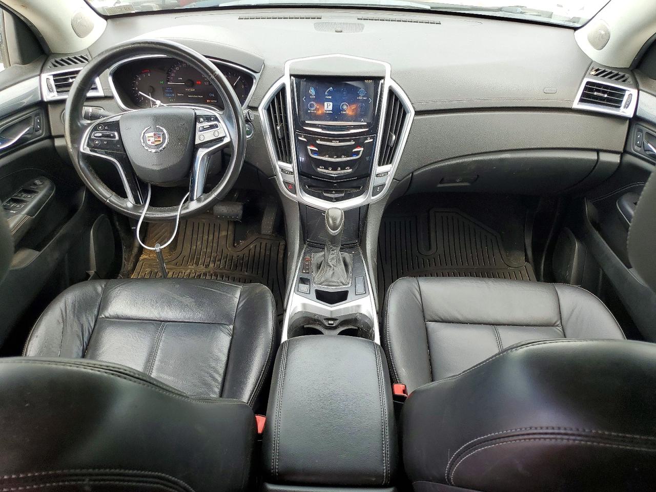 2014 Cadillac Srx White vin: 3GYFNAE3XES524562