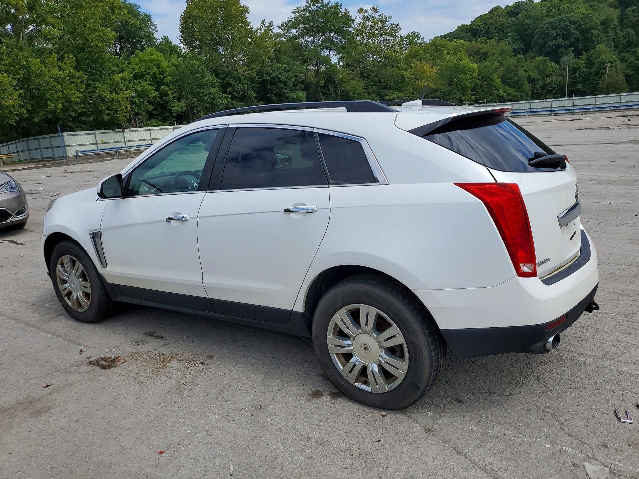 2014 Cadillac Srx White vin: 3GYFNAE3XES524562