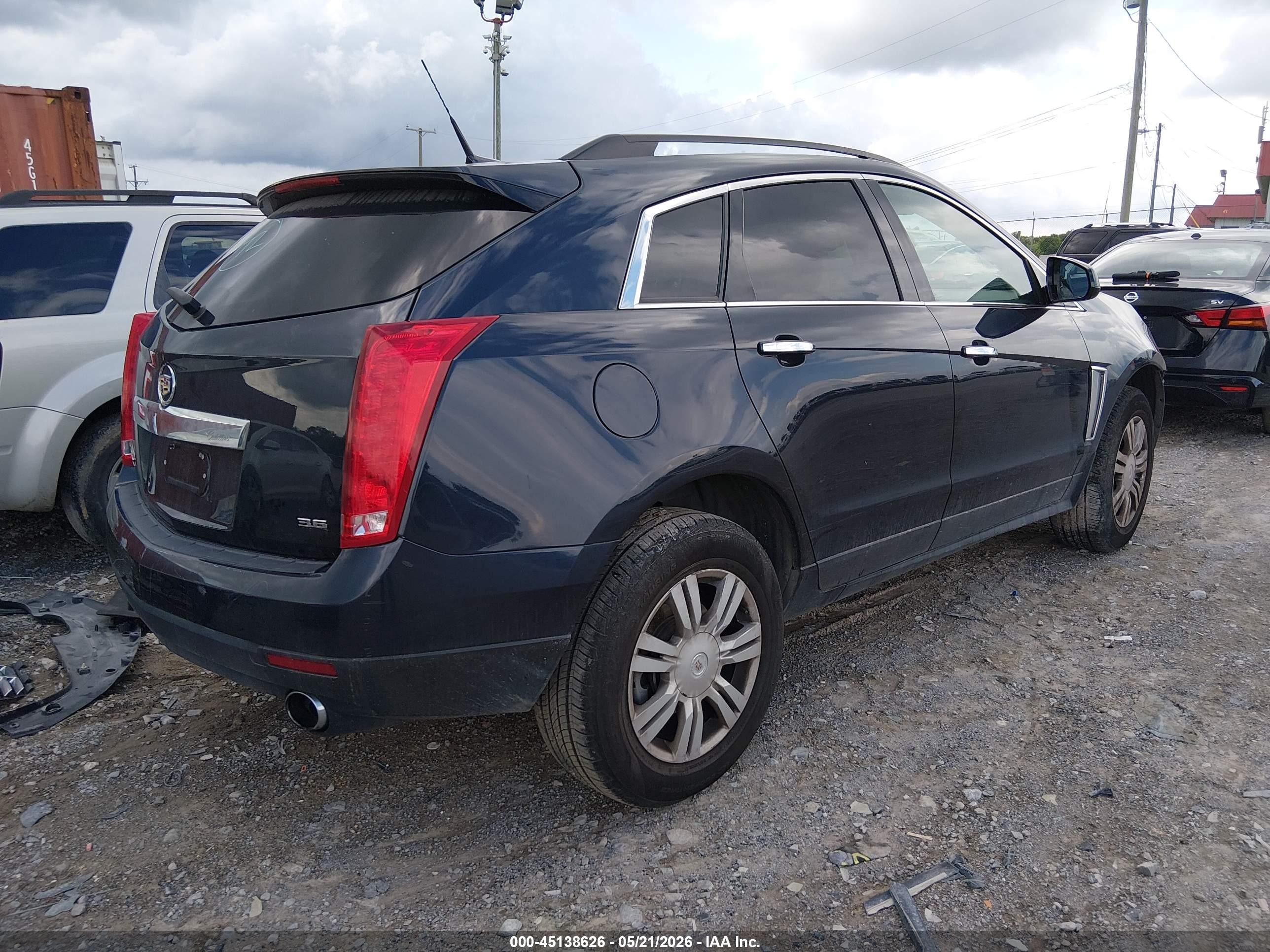 2014 Cadillac Srx Standard Gray vin: 3GYFNAE3XES531222