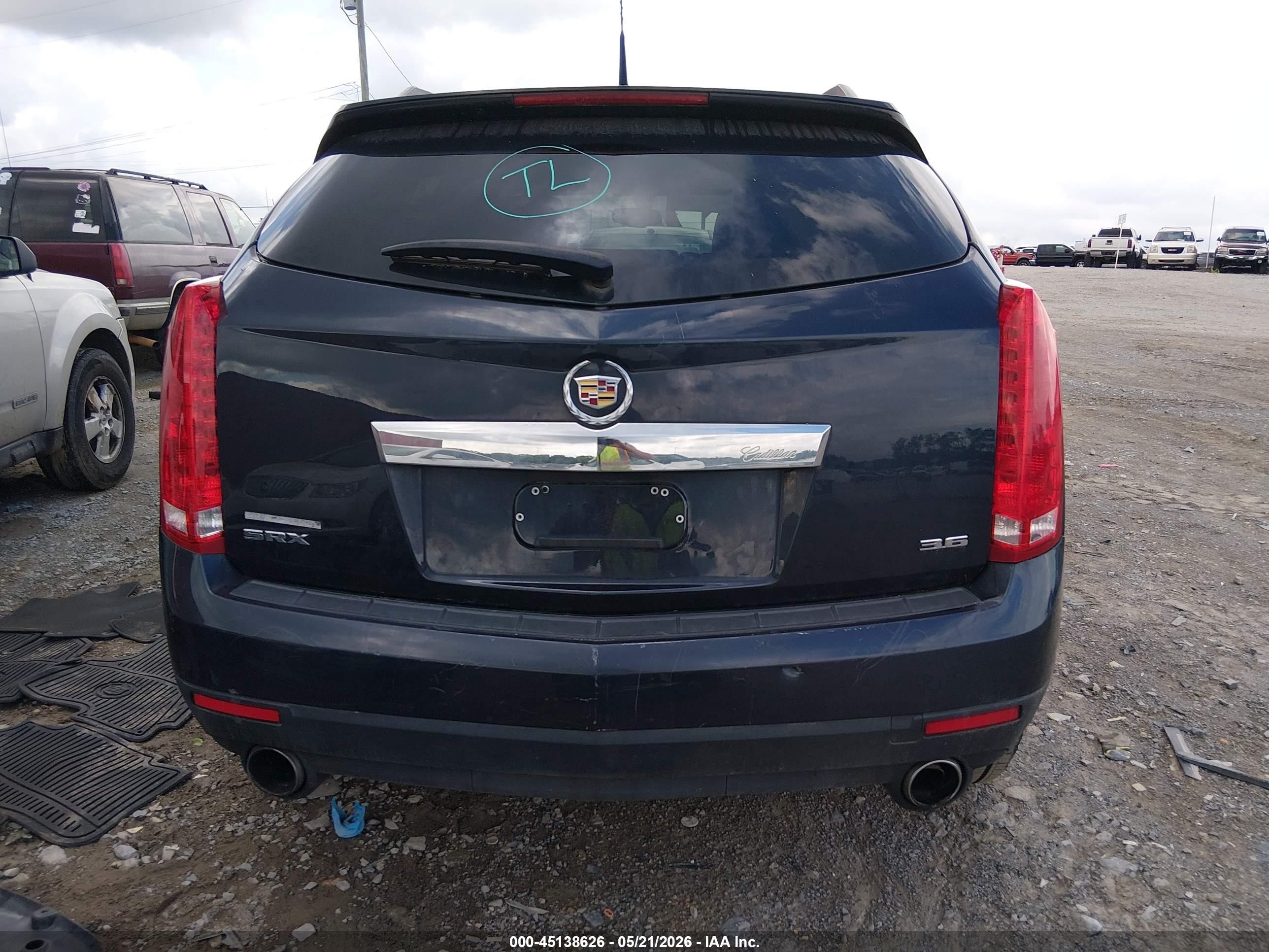2014 Cadillac Srx Standard Gray vin: 3GYFNAE3XES531222