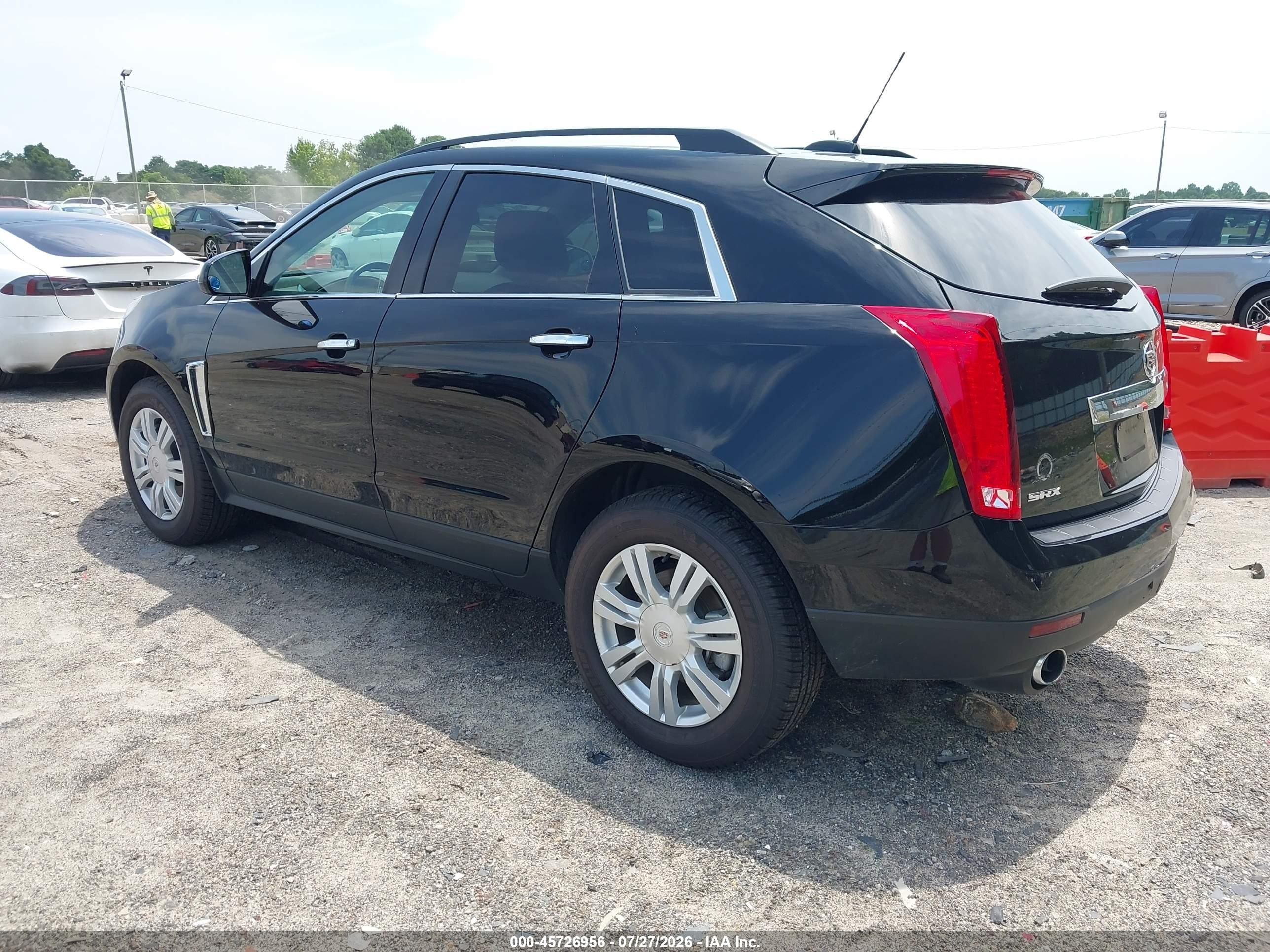 2015 Cadillac Srx Standard Черный vin: 3GYFNAE3XFS586917