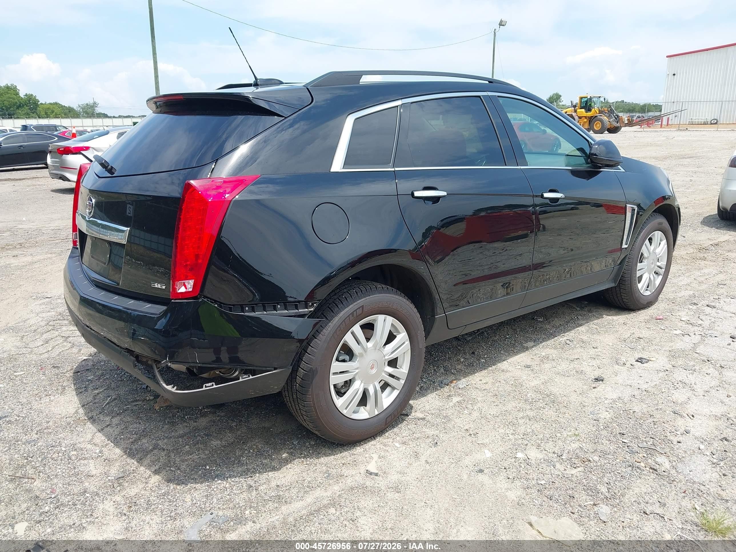 2015 Cadillac Srx Standard Черный vin: 3GYFNAE3XFS586917