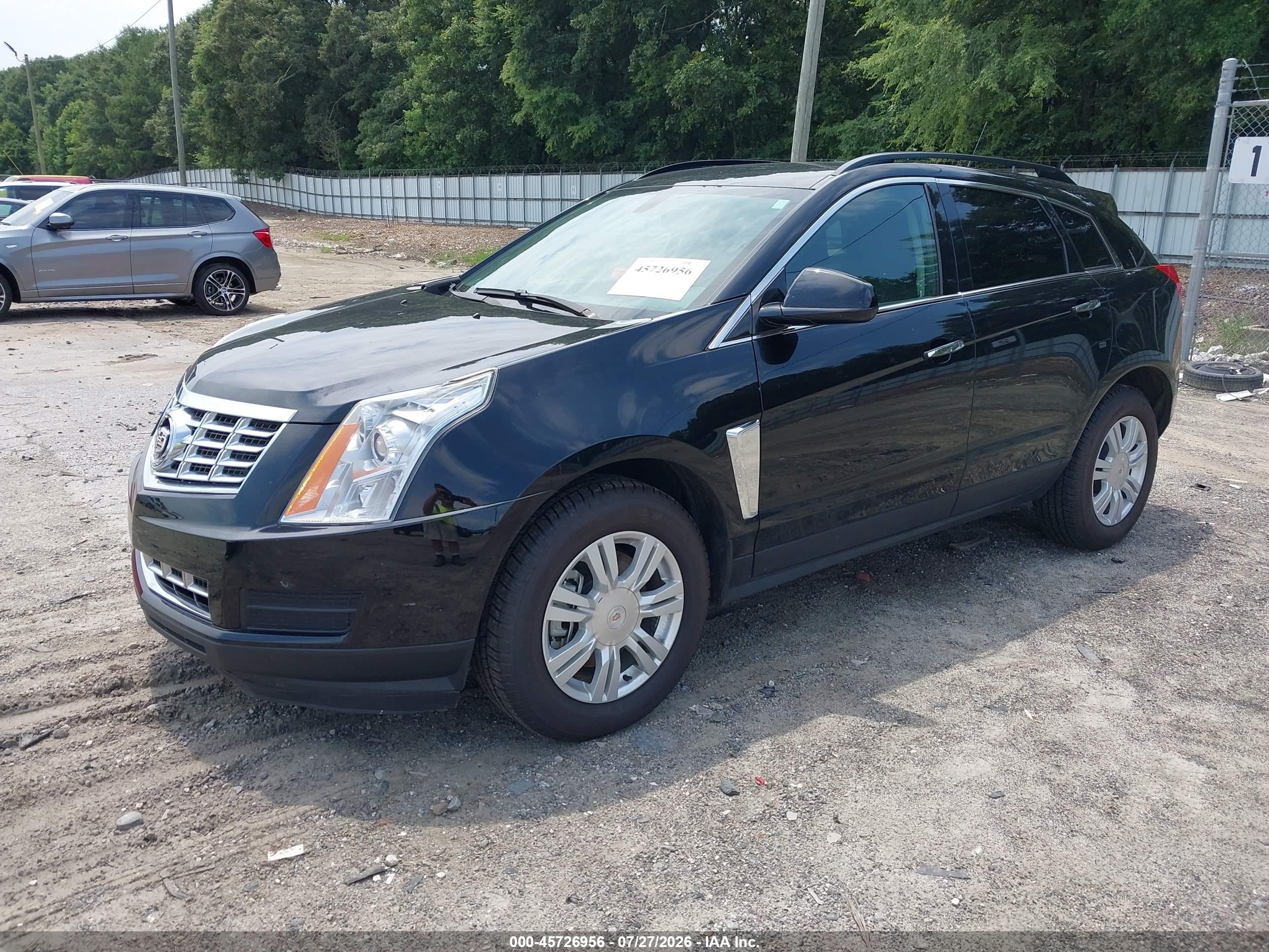 2015 Cadillac Srx Standard Черный vin: 3GYFNAE3XFS586917