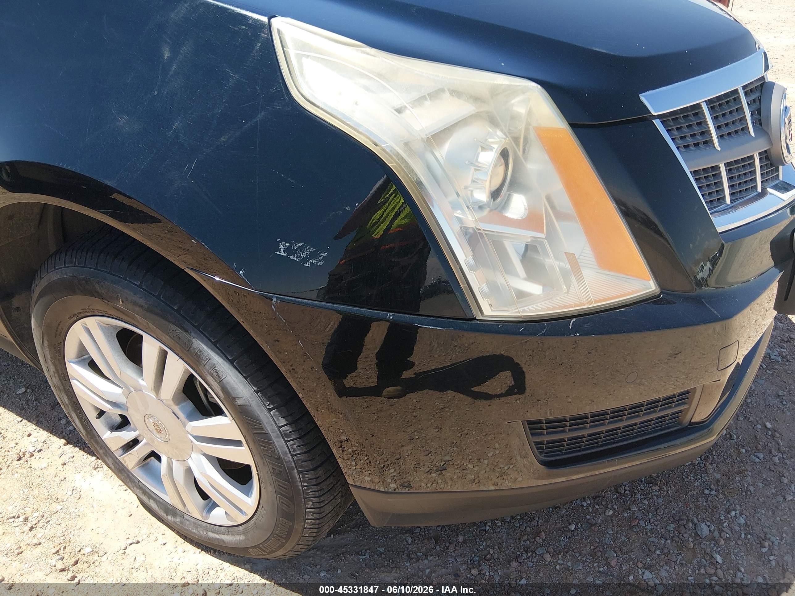 2010 Cadillac Srx Luxury Collection Black vin: 3GYFNAEY0AS510336