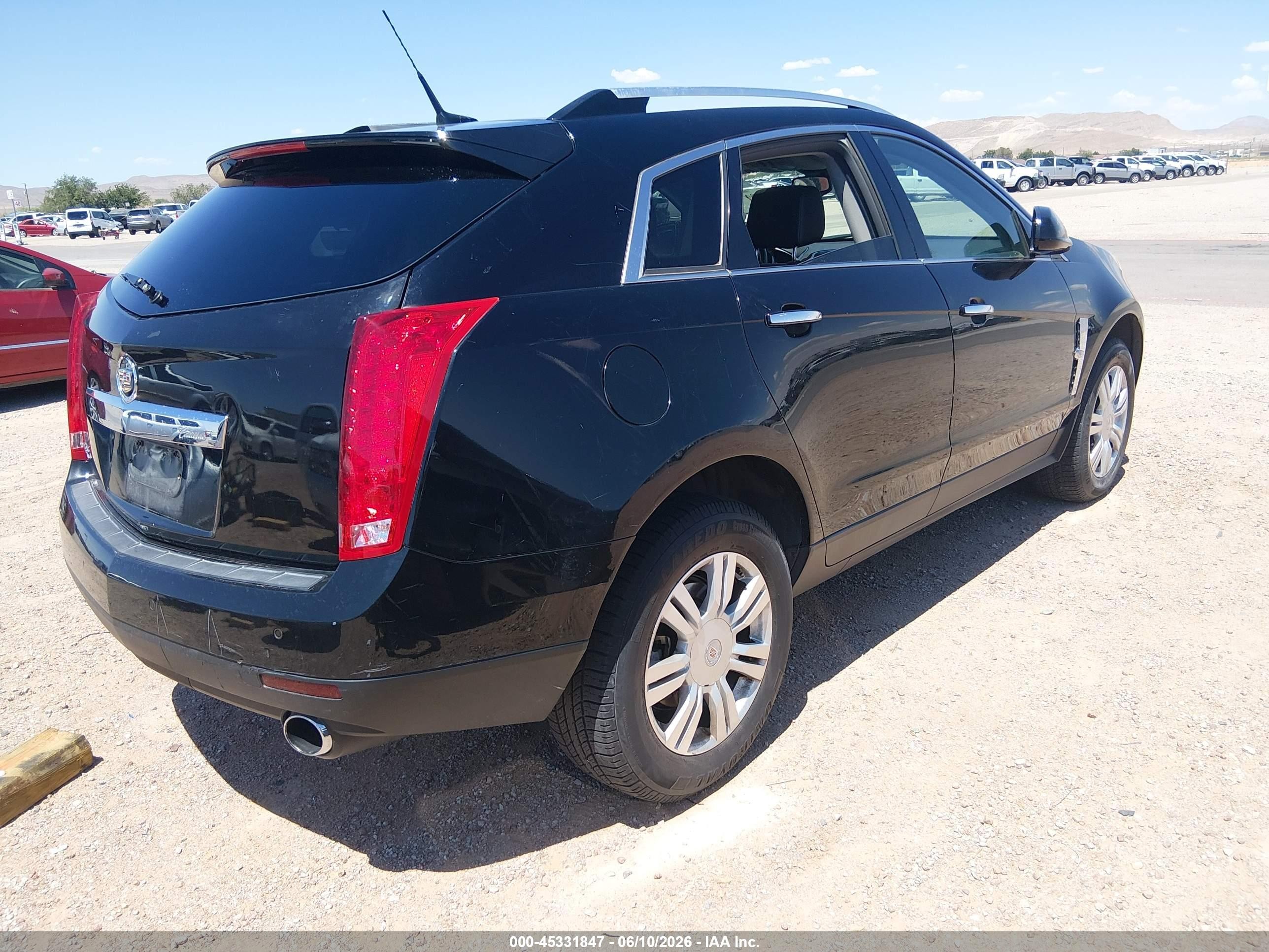 2010 Cadillac Srx Luxury Collection Black vin: 3GYFNAEY0AS510336