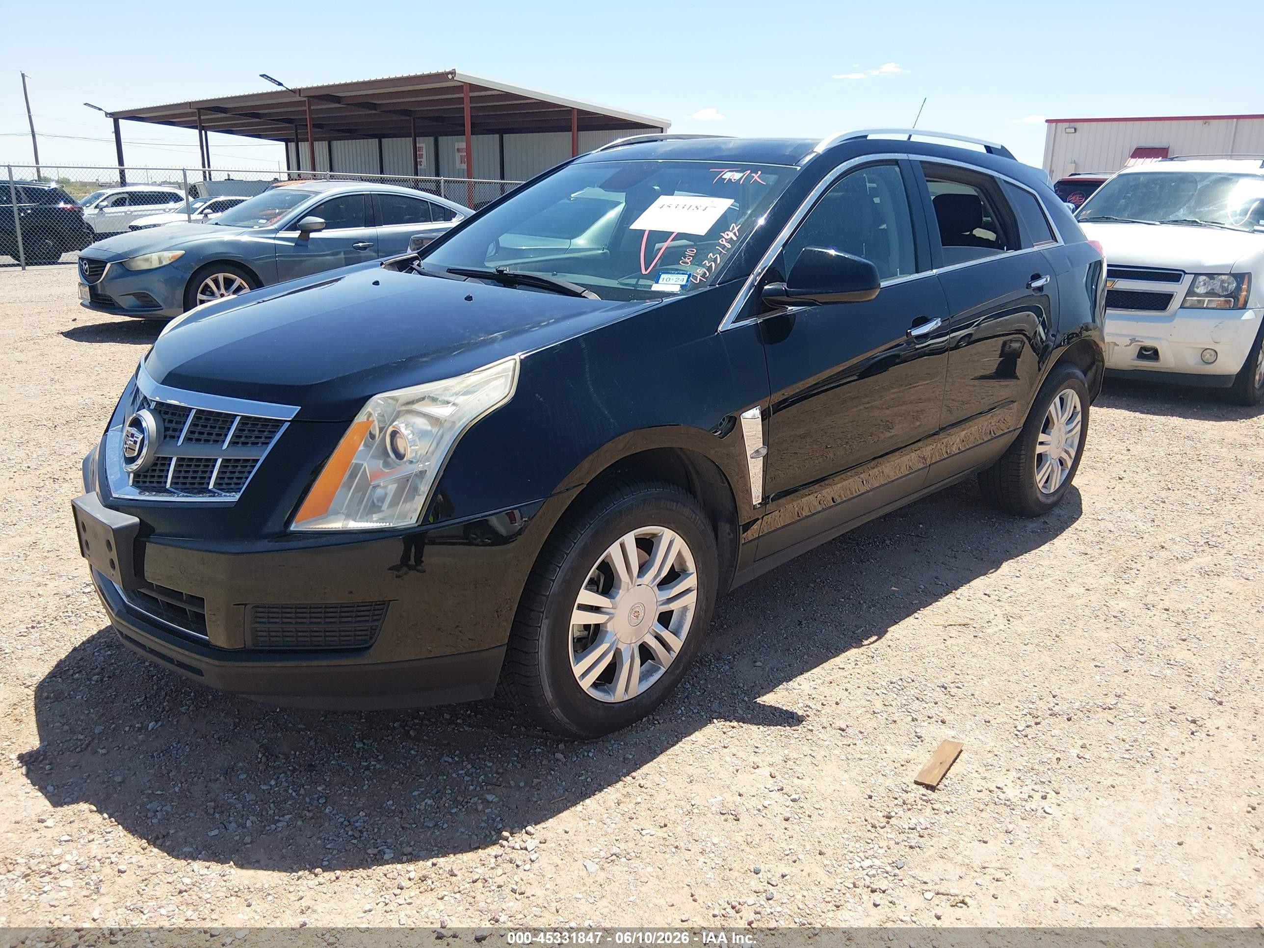 2010 Cadillac Srx Luxury Collection Black vin: 3GYFNAEY0AS510336