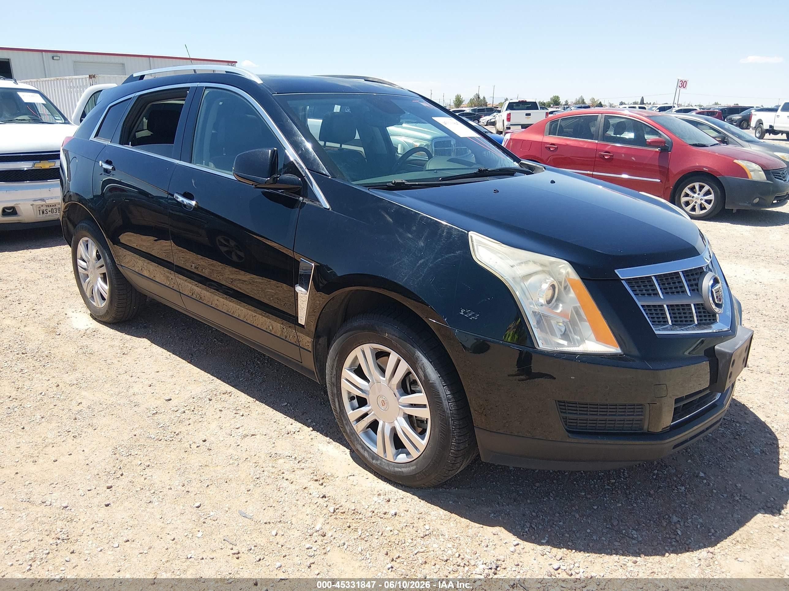 2010 Cadillac Srx Luxury Collection Black vin: 3GYFNAEY0AS510336