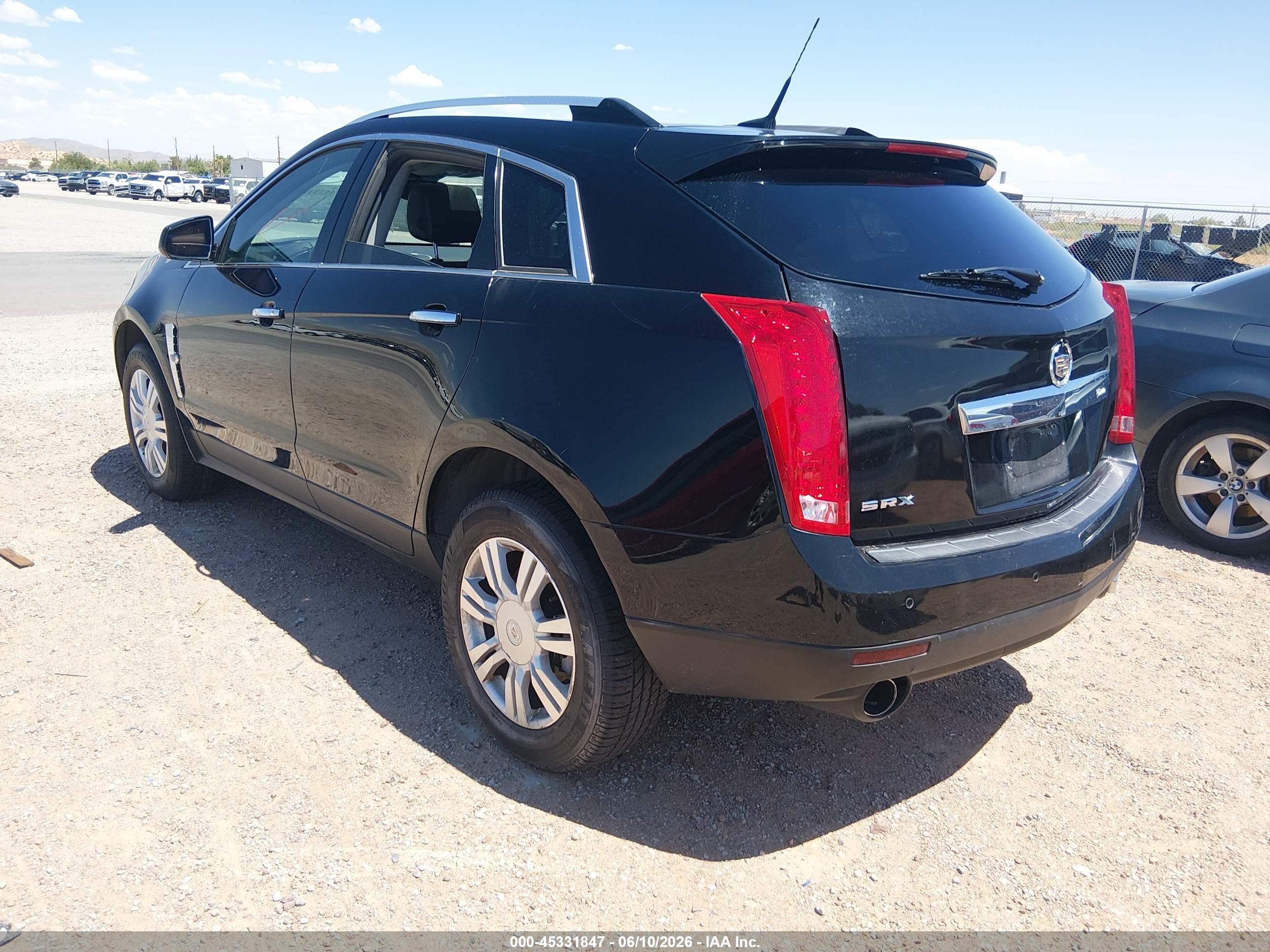 2010 Cadillac Srx Luxury Collection Black vin: 3GYFNAEY0AS510336