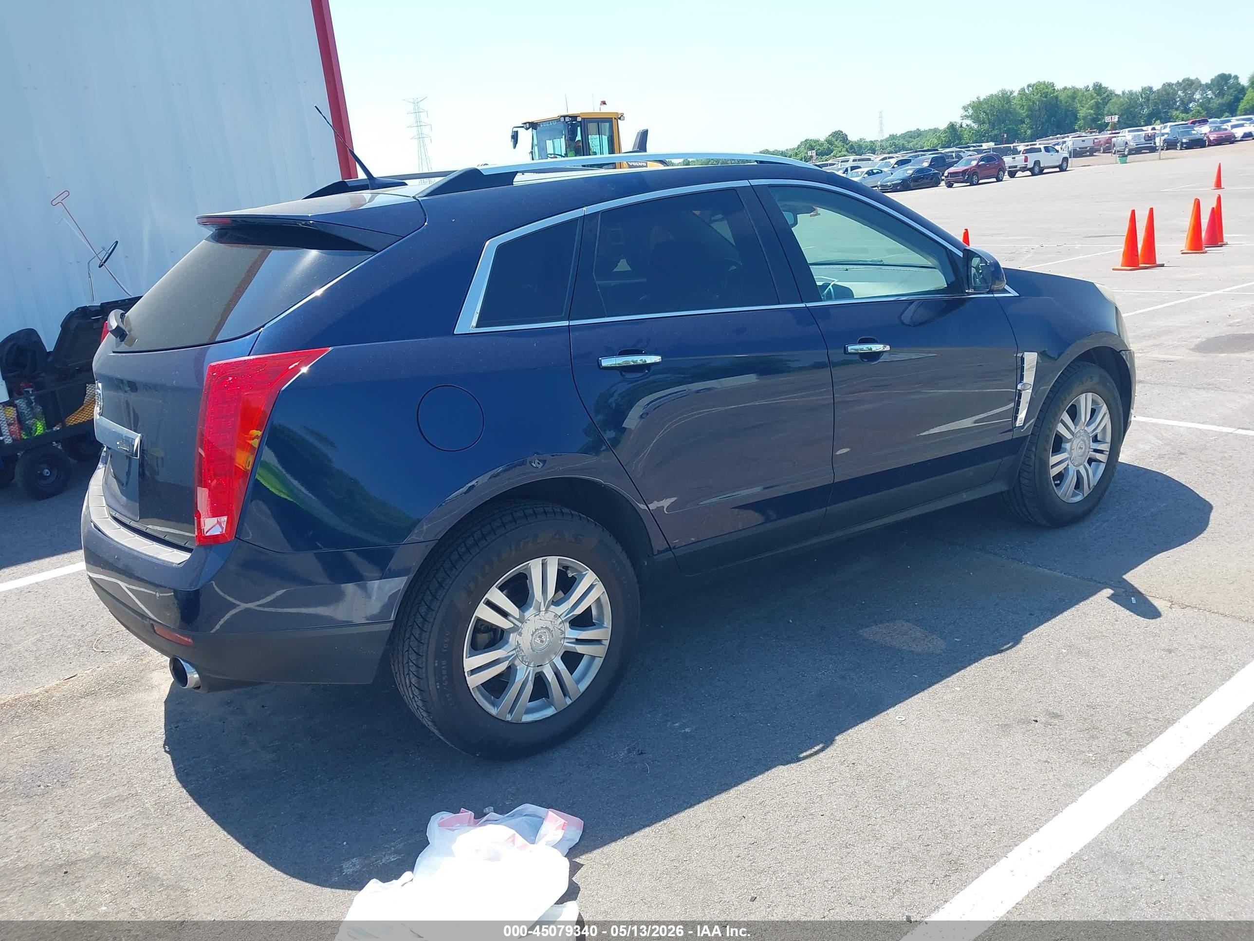 2010 Cadillac Srx Luxury Collection Синий vin: 3GYFNAEY0AS521997
