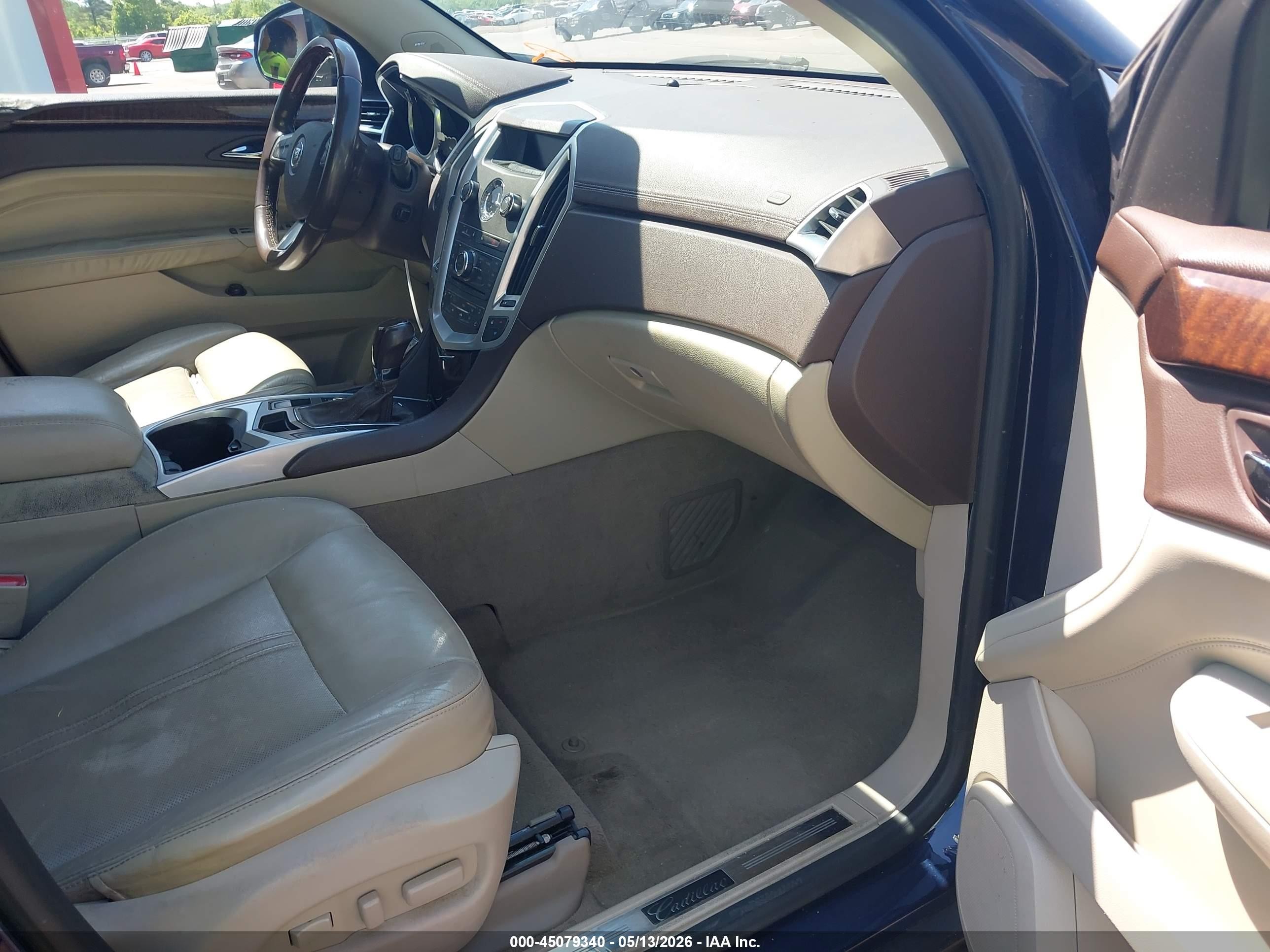 2010 Cadillac Srx Luxury Collection Синий vin: 3GYFNAEY0AS521997