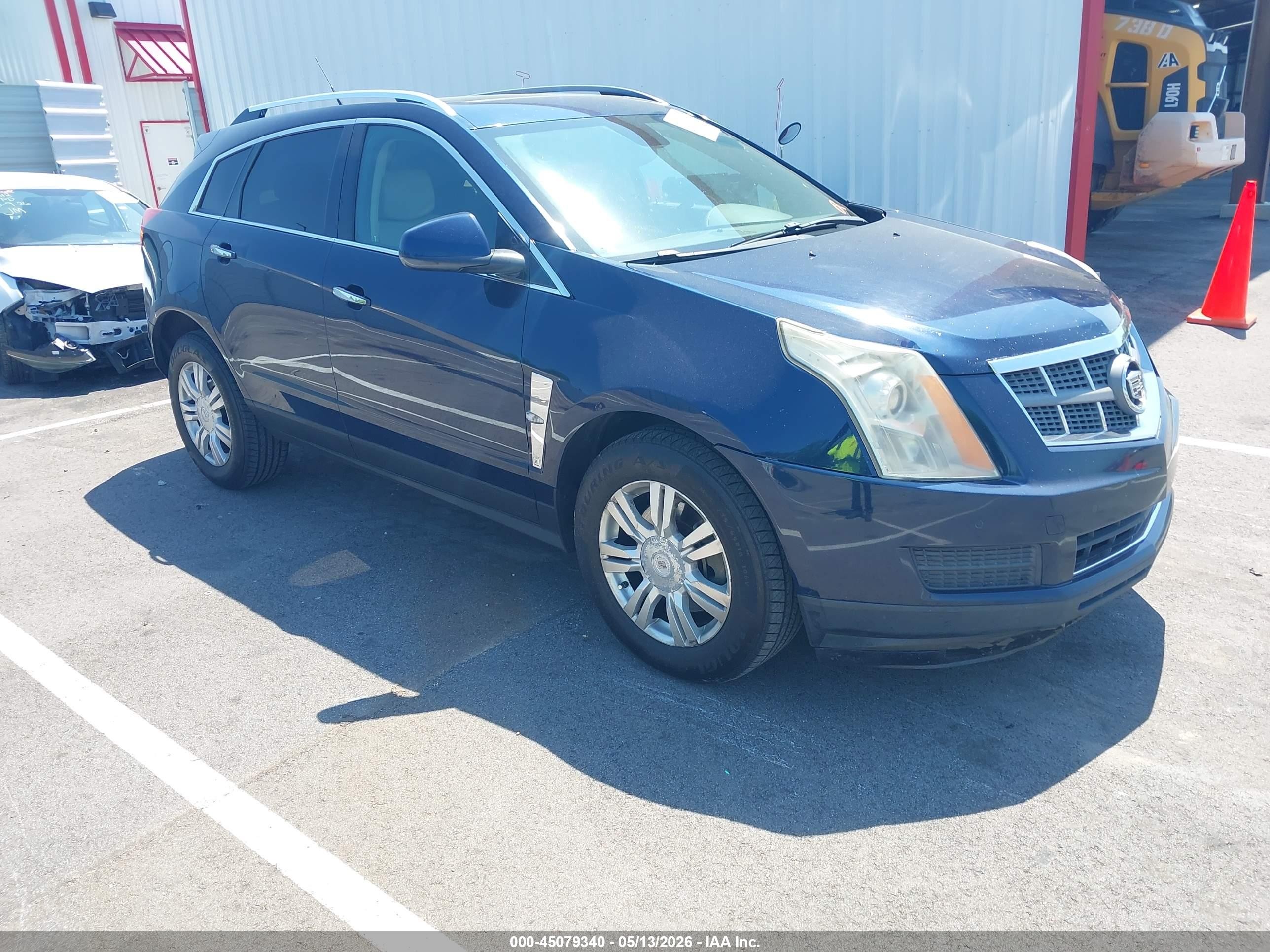 2010 Cadillac Srx Luxury Collection Синий vin: 3GYFNAEY0AS521997