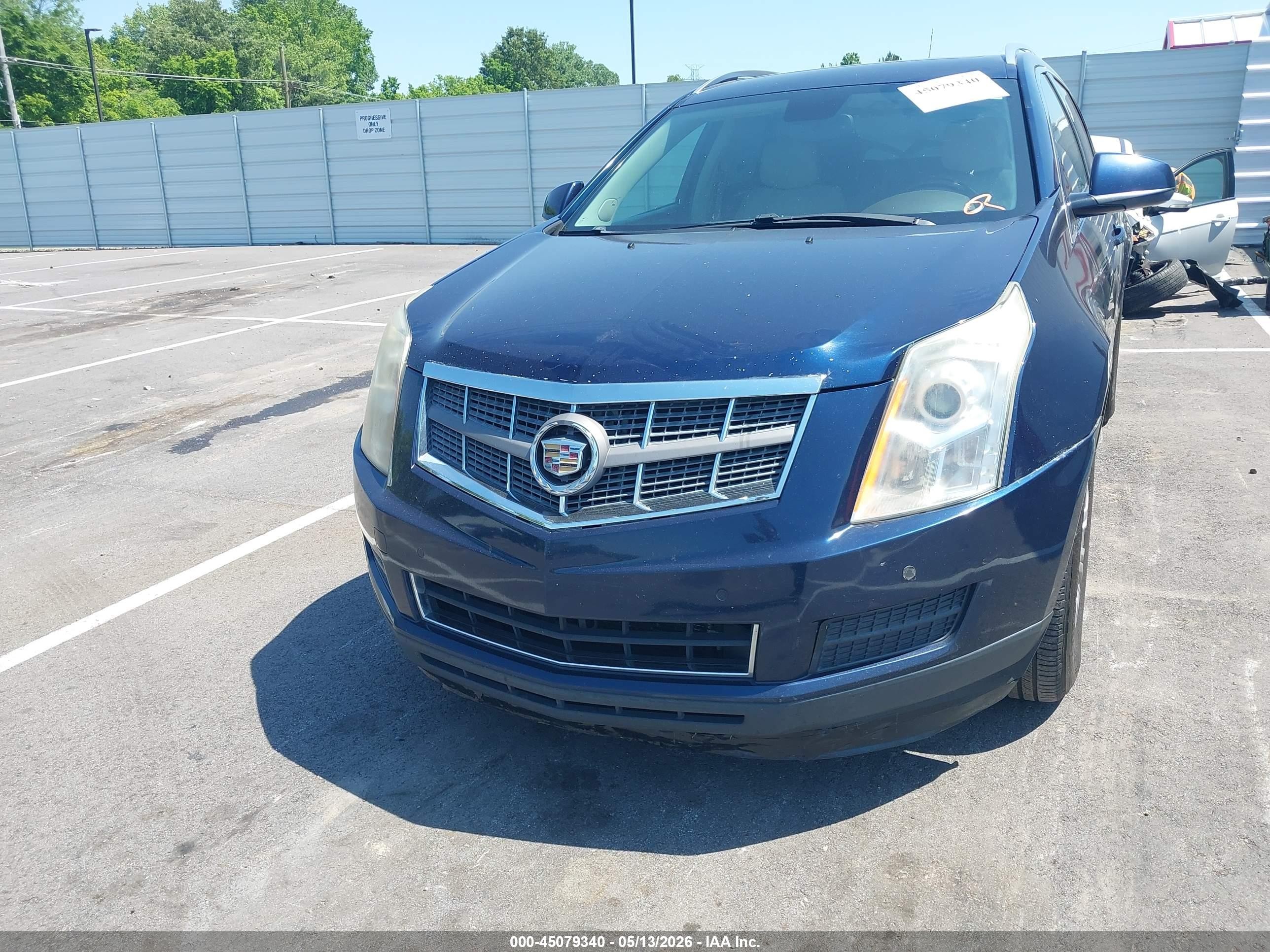 2010 Cadillac Srx Luxury Collection Синий vin: 3GYFNAEY0AS521997