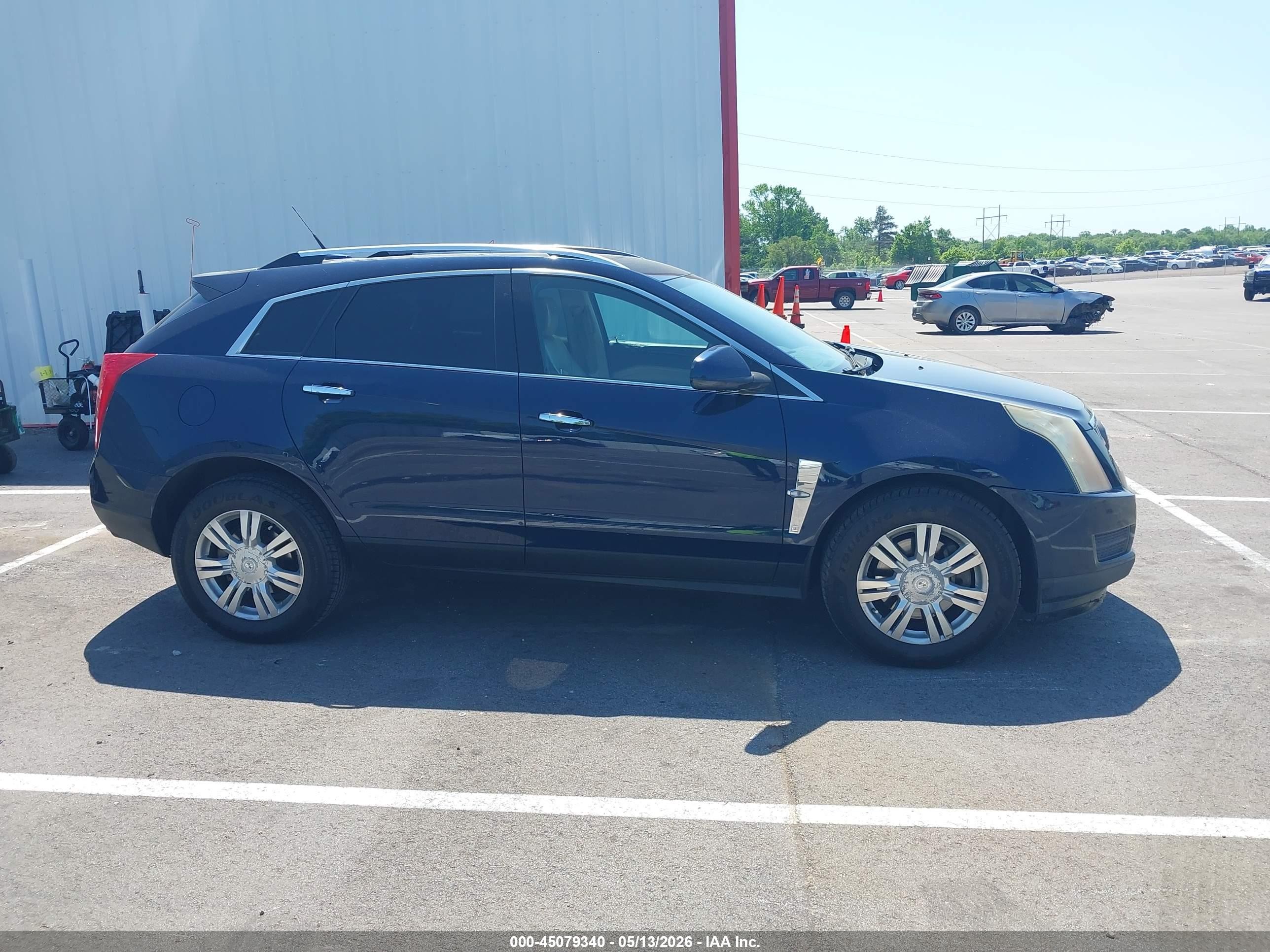 2010 Cadillac Srx Luxury Collection Синий vin: 3GYFNAEY0AS521997