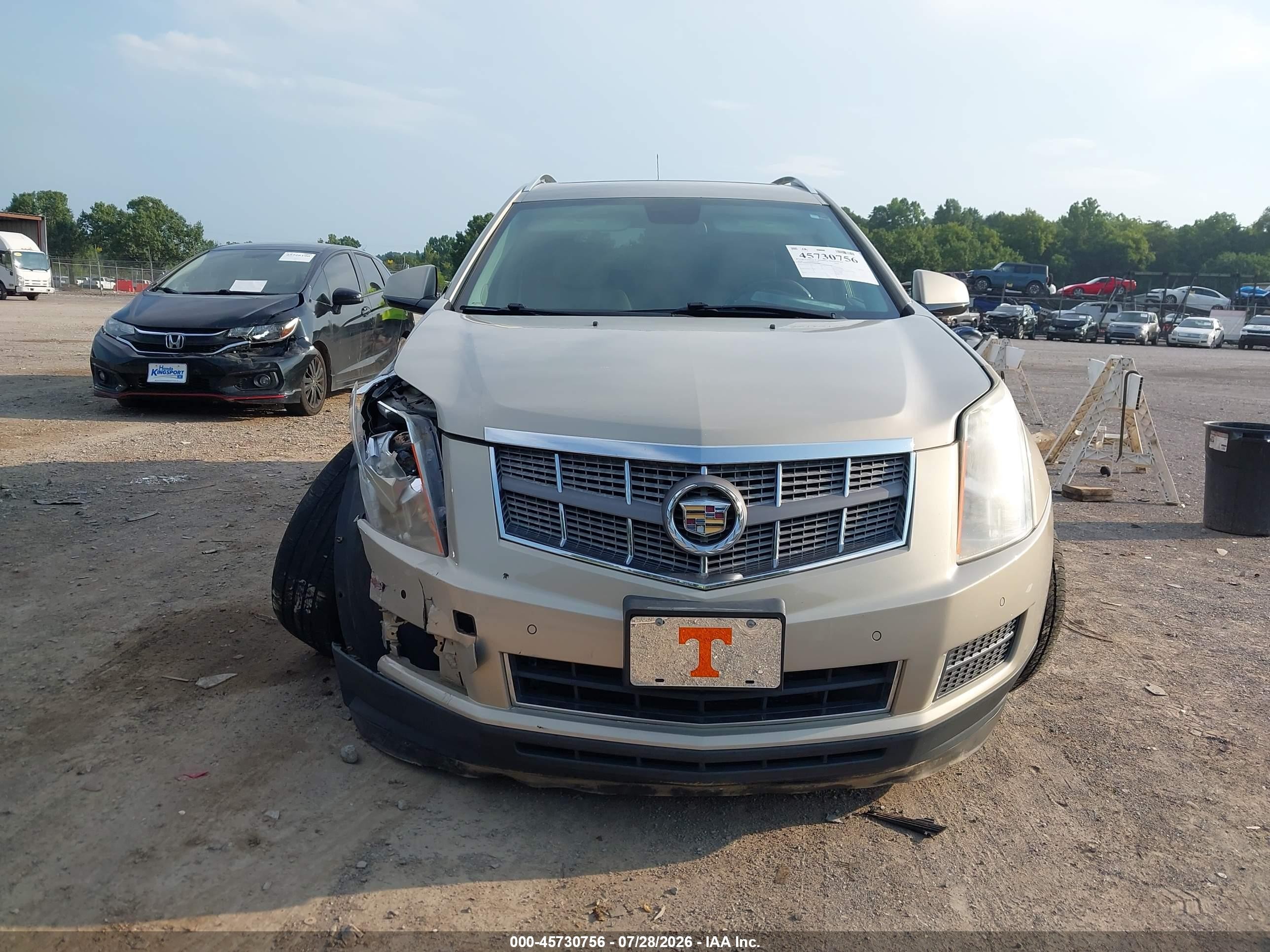2010 Cadillac Srx Luxury Collection Gold vin: 3GYFNAEY0AS631884