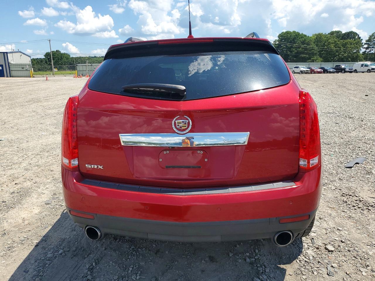 2010 Cadillac Srx Luxury Collection Red vin: 3GYFNAEY0AS640634