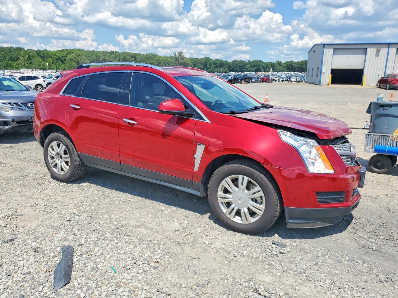 2010 Cadillac Srx Luxury Collection Red vin: 3GYFNAEY0AS640634