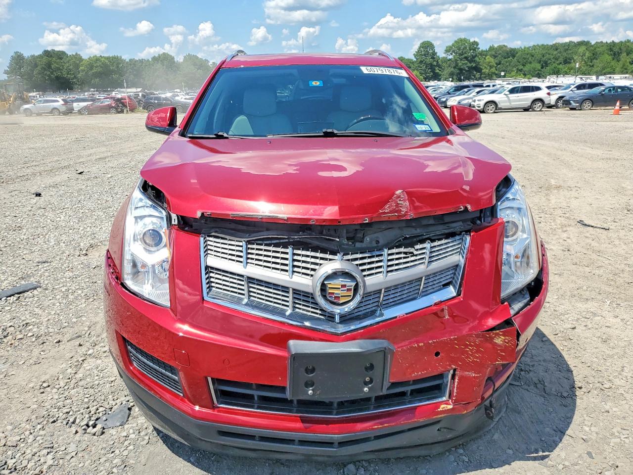 2010 Cadillac Srx Luxury Collection Red vin: 3GYFNAEY0AS640634