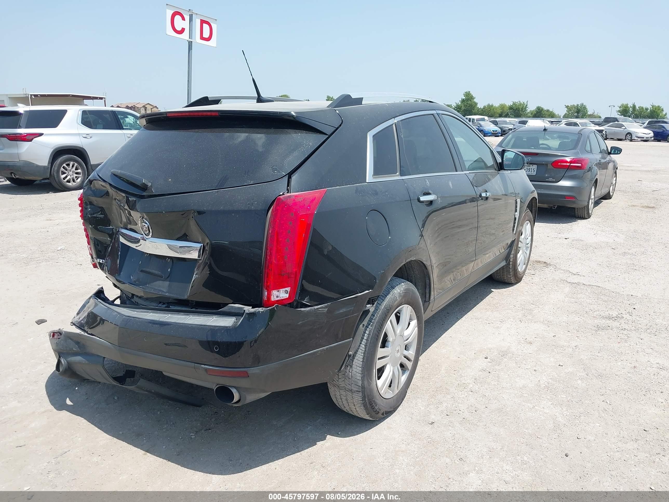 2011 Cadillac Srx Luxury Collection Black vin: 3GYFNAEY0BS549607