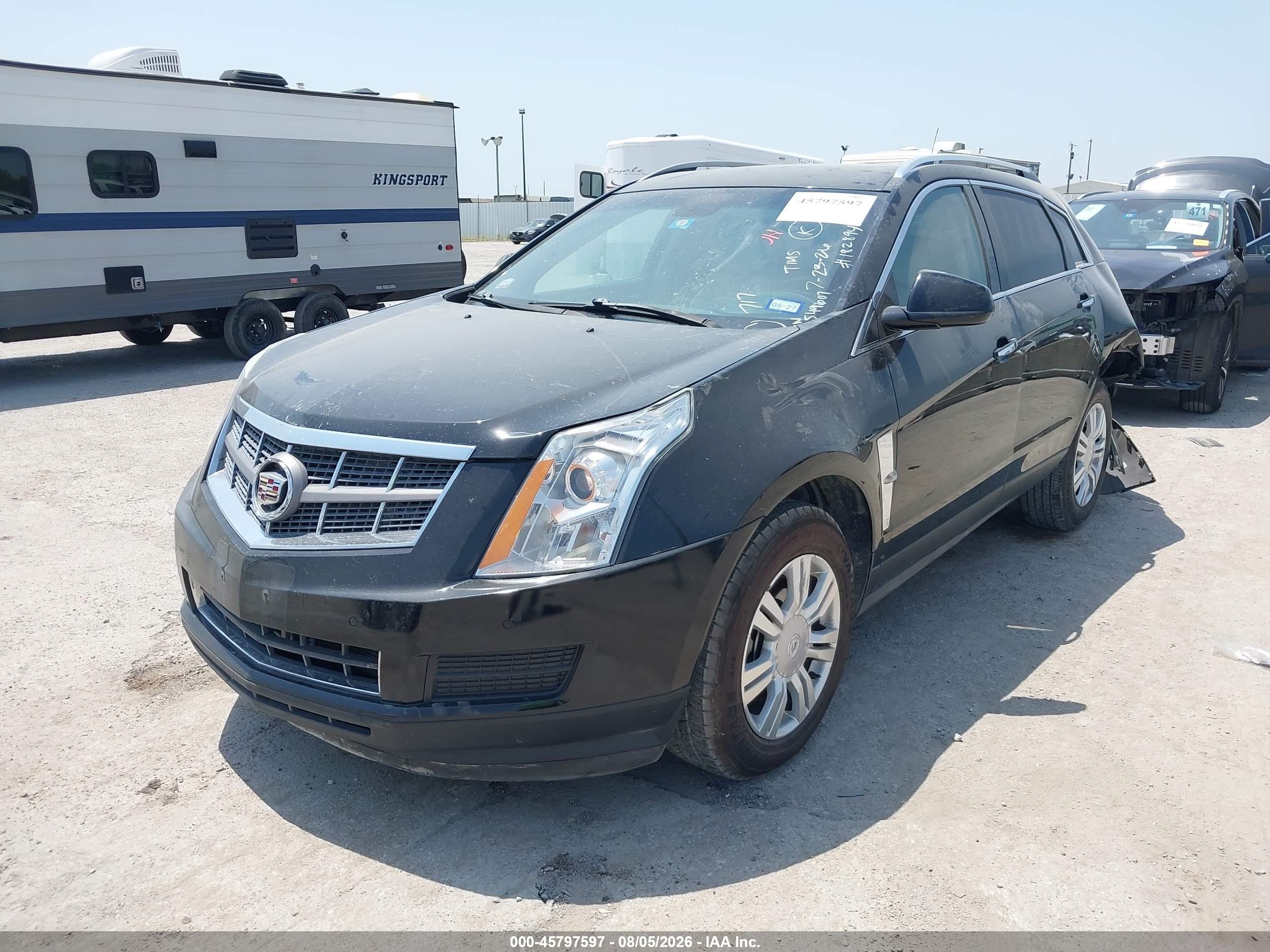 2011 Cadillac Srx Luxury Collection Black vin: 3GYFNAEY0BS549607
