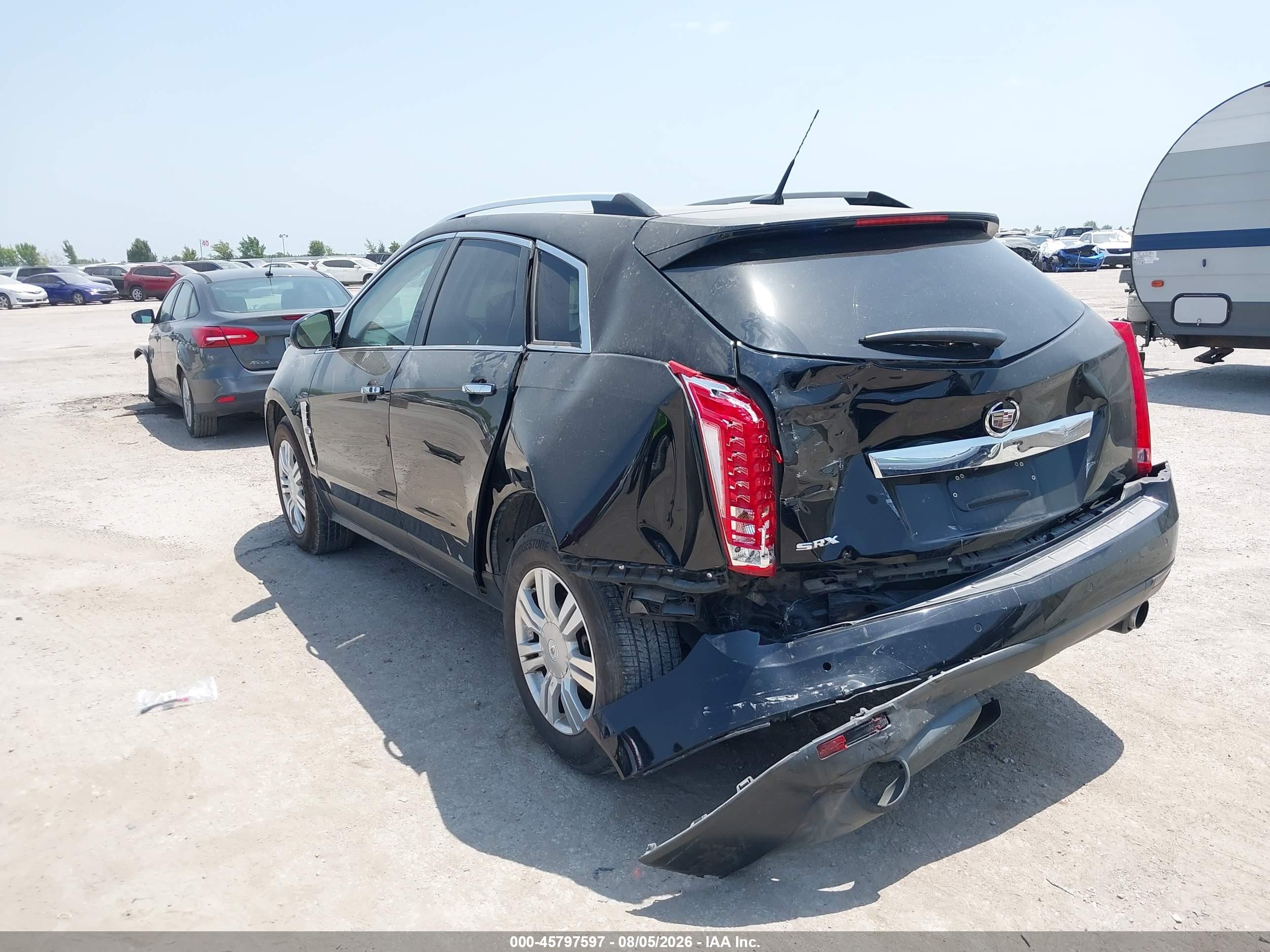 2011 Cadillac Srx Luxury Collection Black vin: 3GYFNAEY0BS549607
