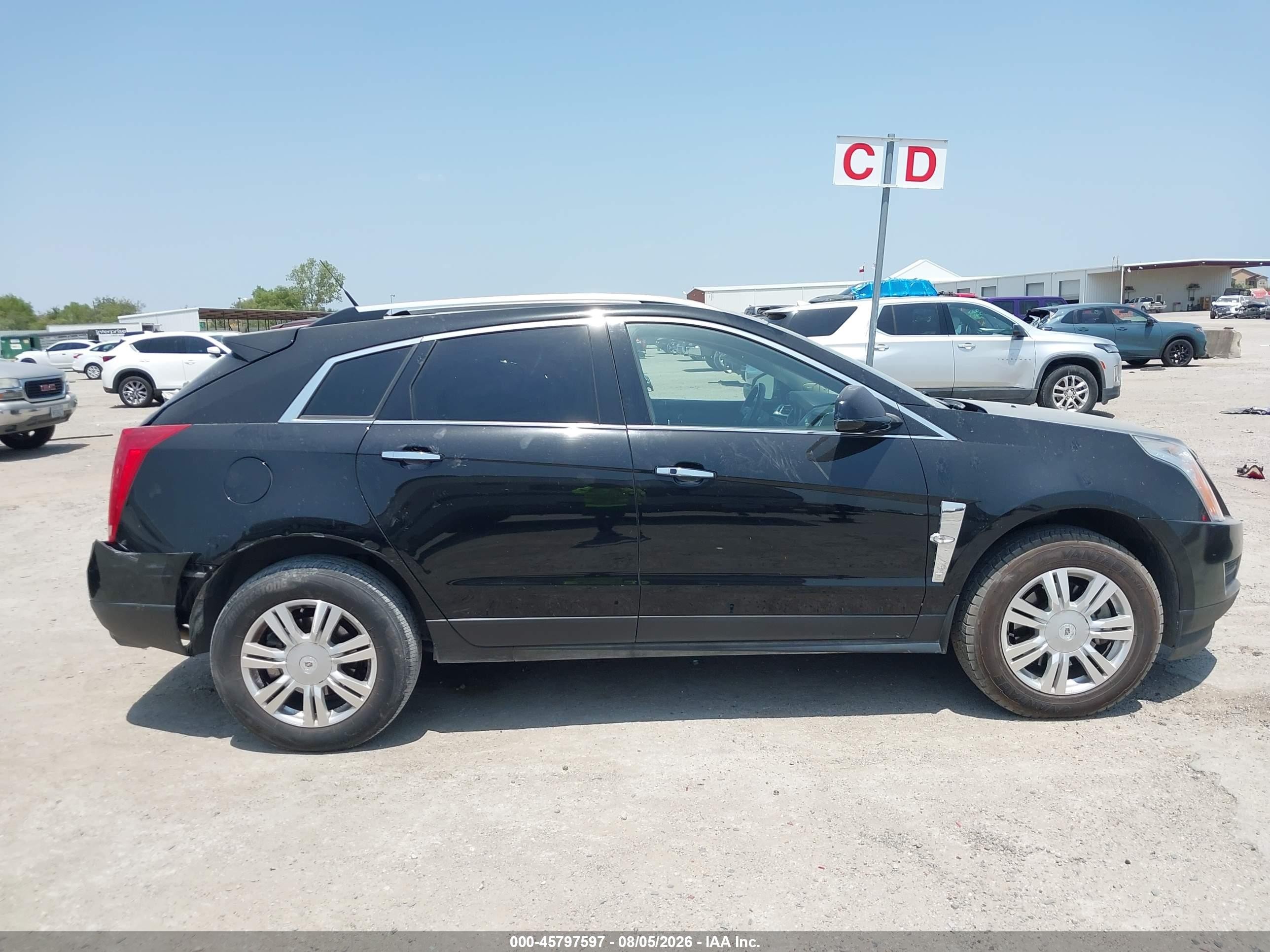2011 Cadillac Srx Luxury Collection Black vin: 3GYFNAEY0BS549607