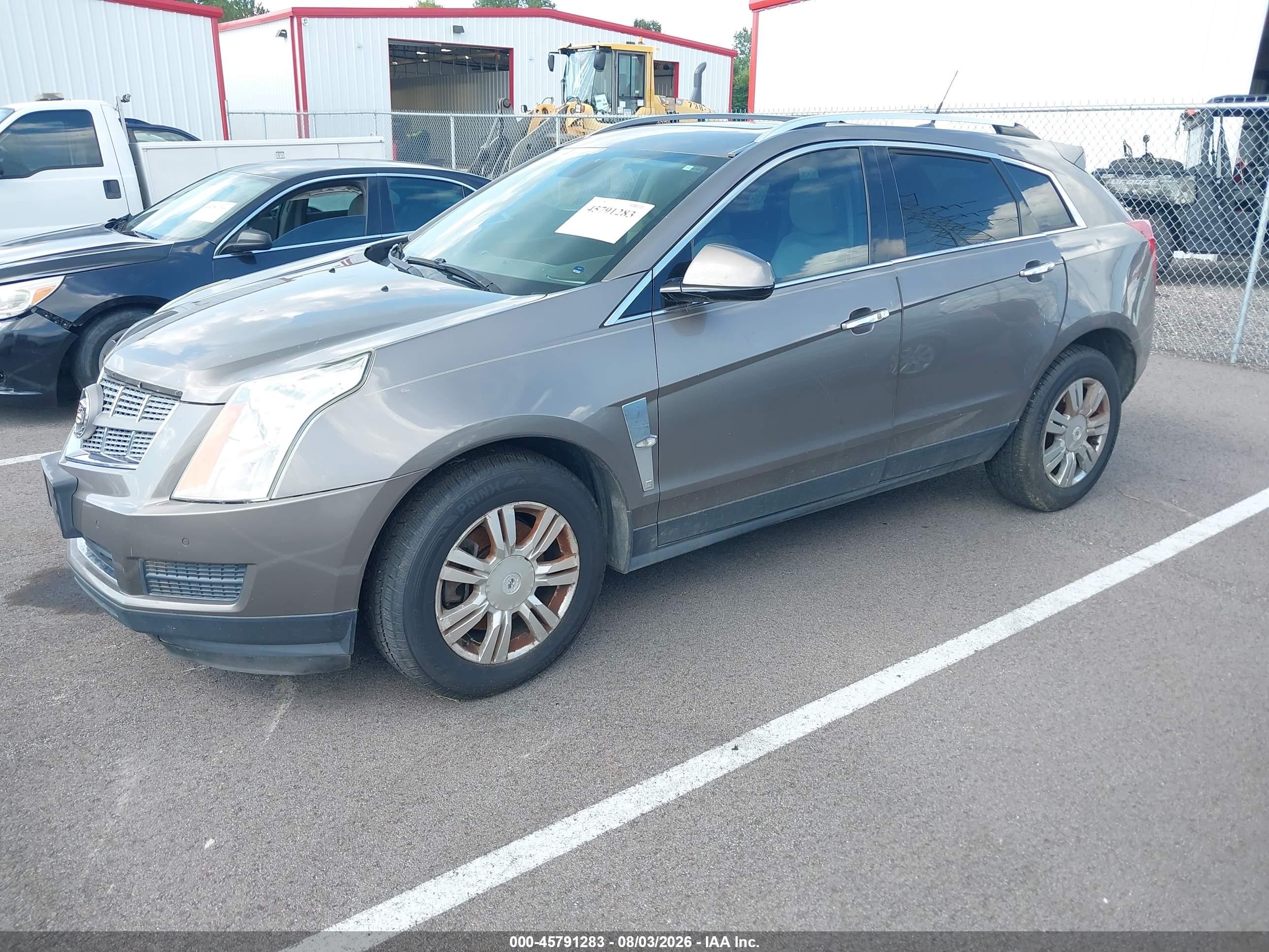 2011 Cadillac Srx Luxury Collection Серый vin: 3GYFNAEY0BS562826