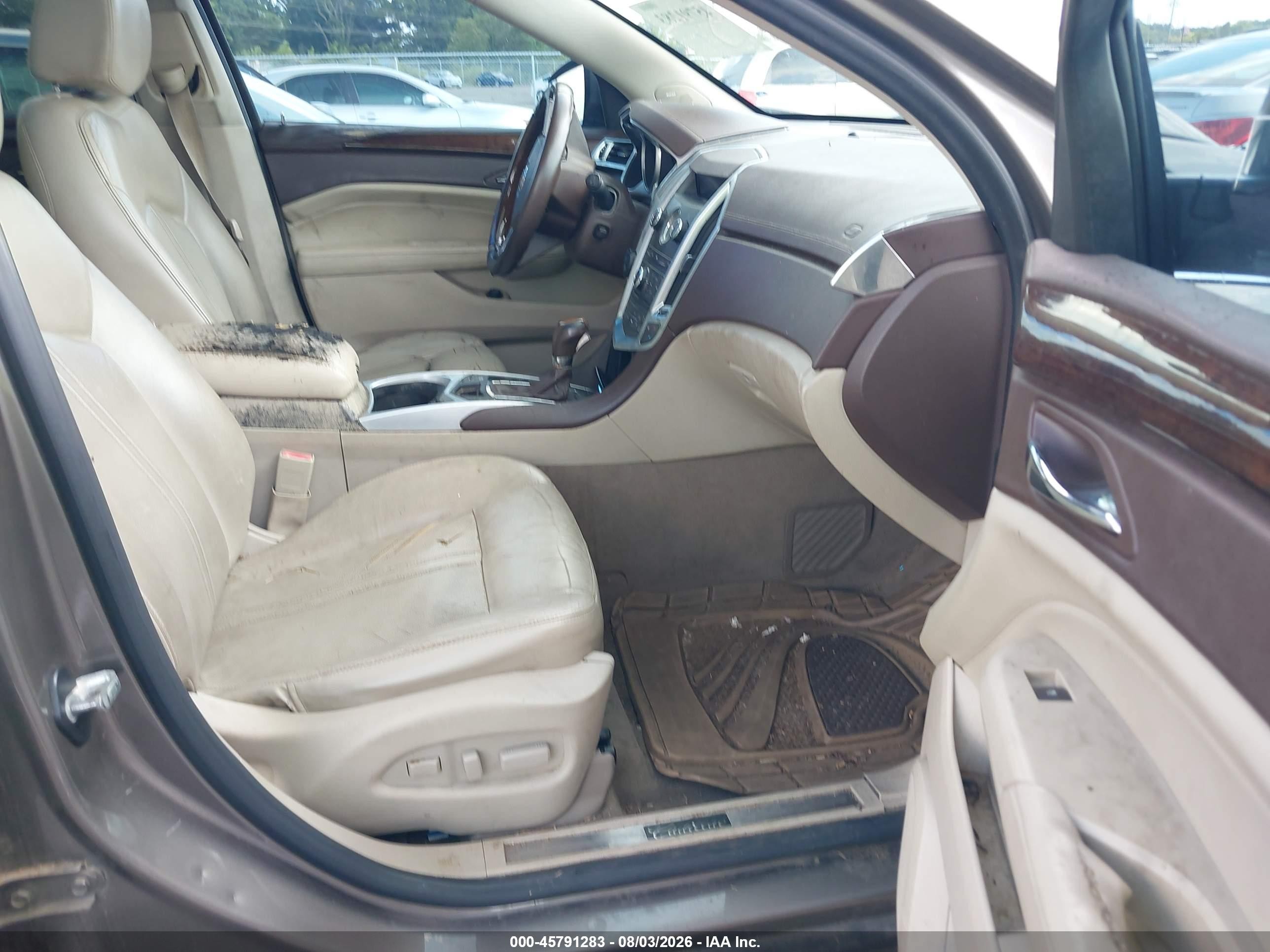 2011 Cadillac Srx Luxury Collection Серый vin: 3GYFNAEY0BS562826