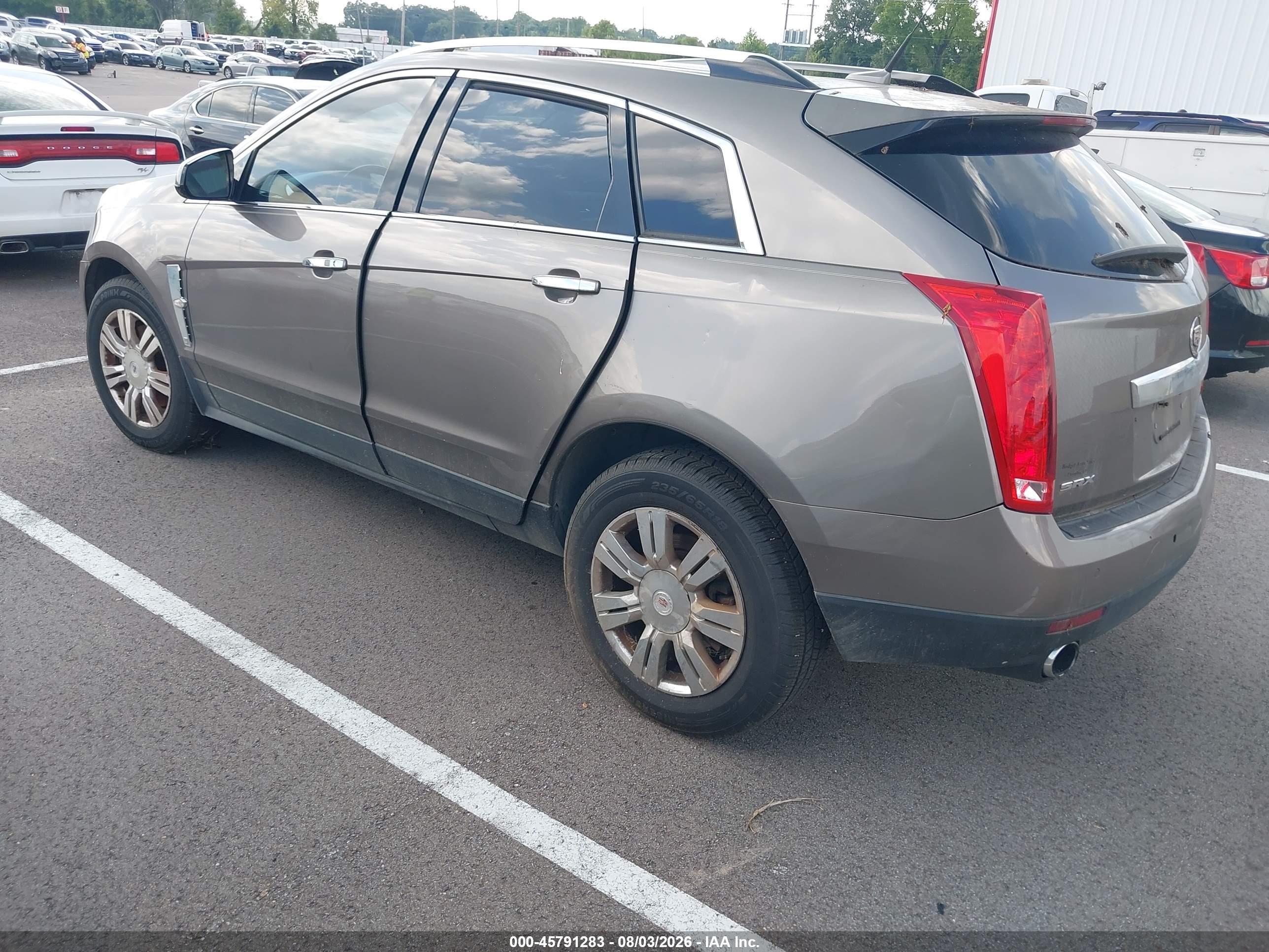 2011 Cadillac Srx Luxury Collection Серый vin: 3GYFNAEY0BS562826