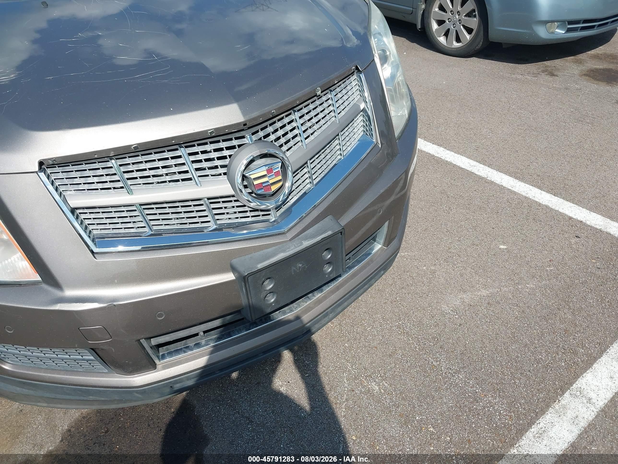 2011 Cadillac Srx Luxury Collection Серый vin: 3GYFNAEY0BS562826