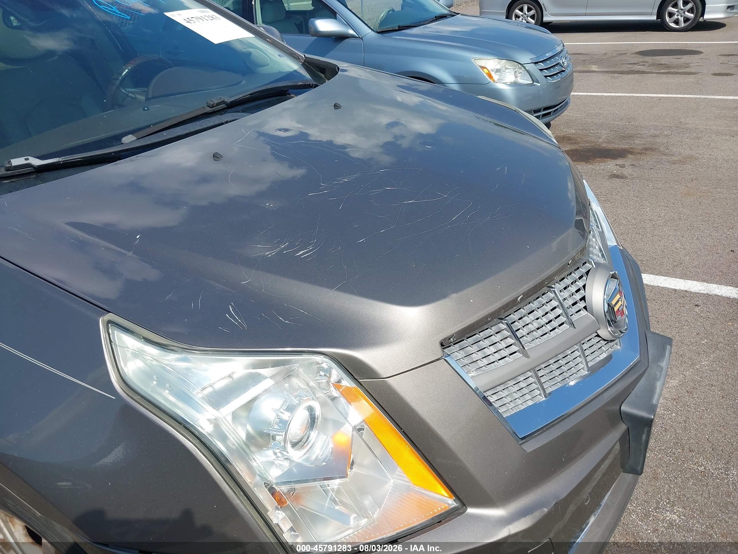 2011 Cadillac Srx Luxury Collection Серый vin: 3GYFNAEY0BS562826