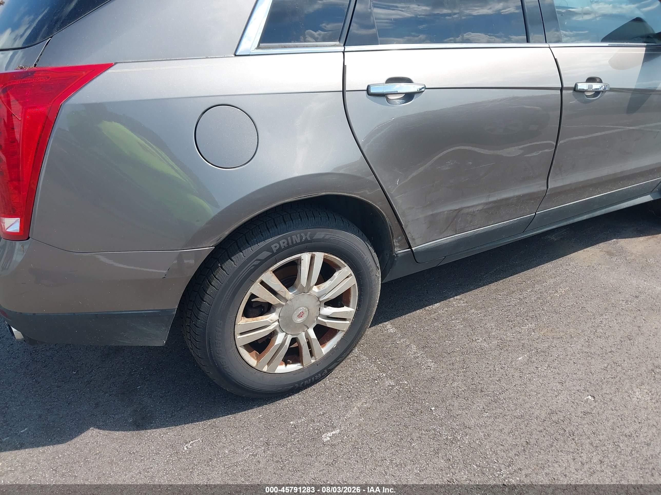 2011 Cadillac Srx Luxury Collection Серый vin: 3GYFNAEY0BS562826