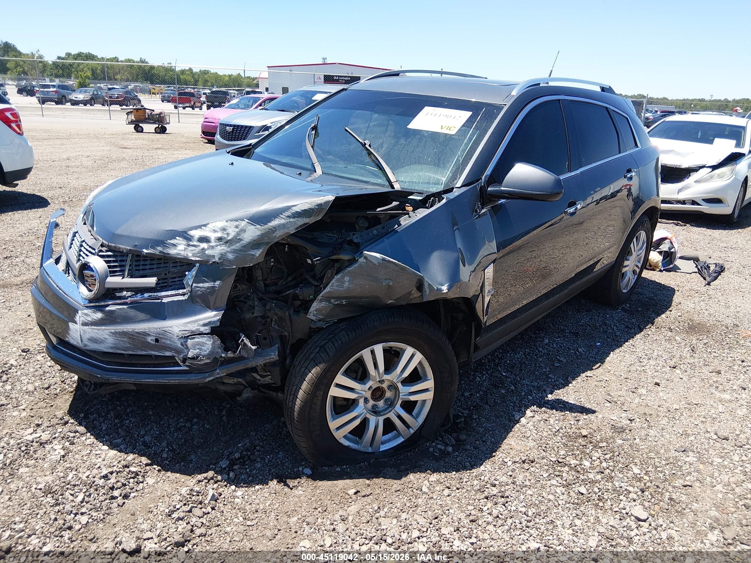 2011 Cadillac Srx Luxury Collection Gray vin: 3GYFNAEY0BS595809