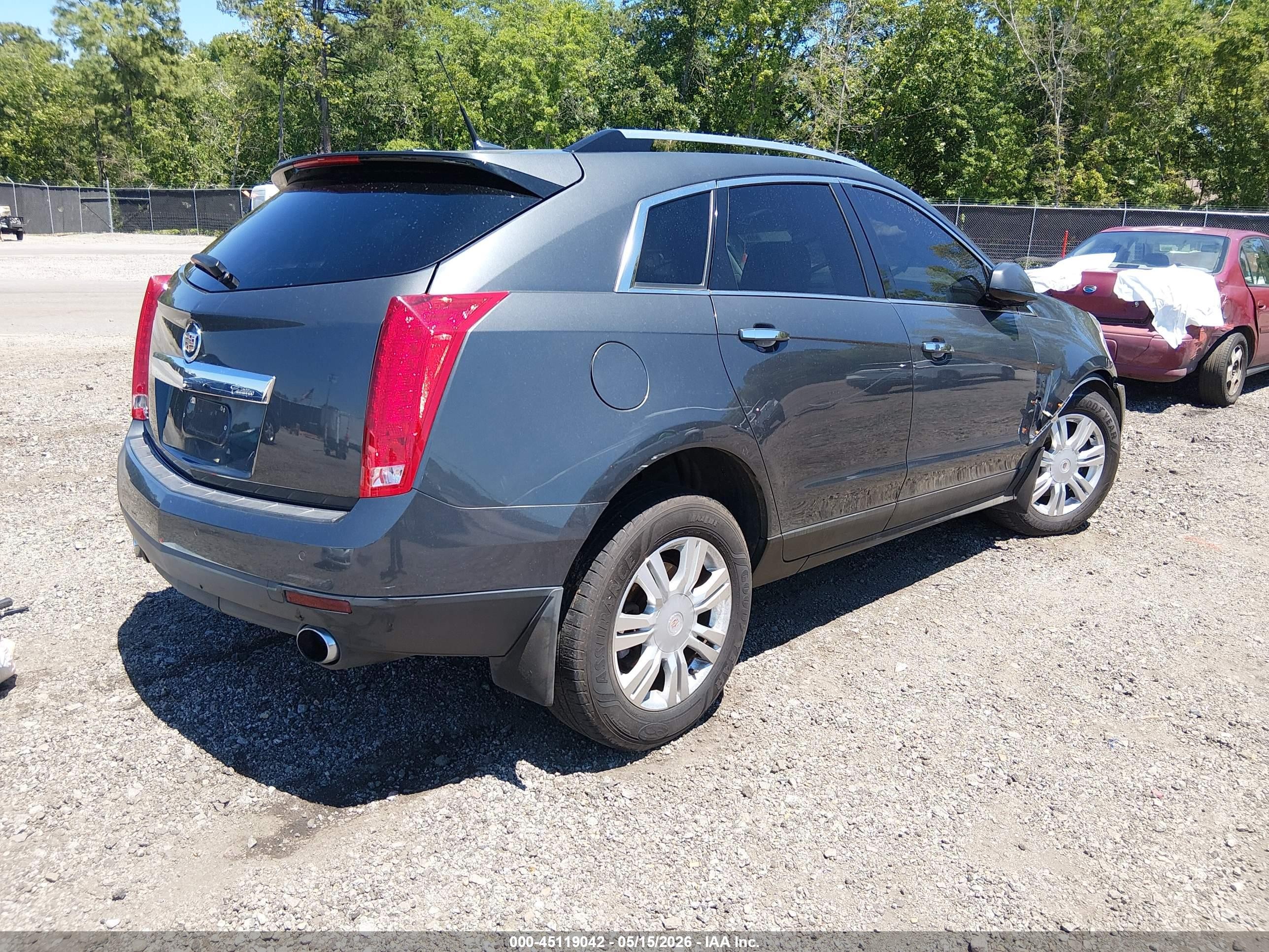 2011 Cadillac Srx Luxury Collection Gray vin: 3GYFNAEY0BS595809