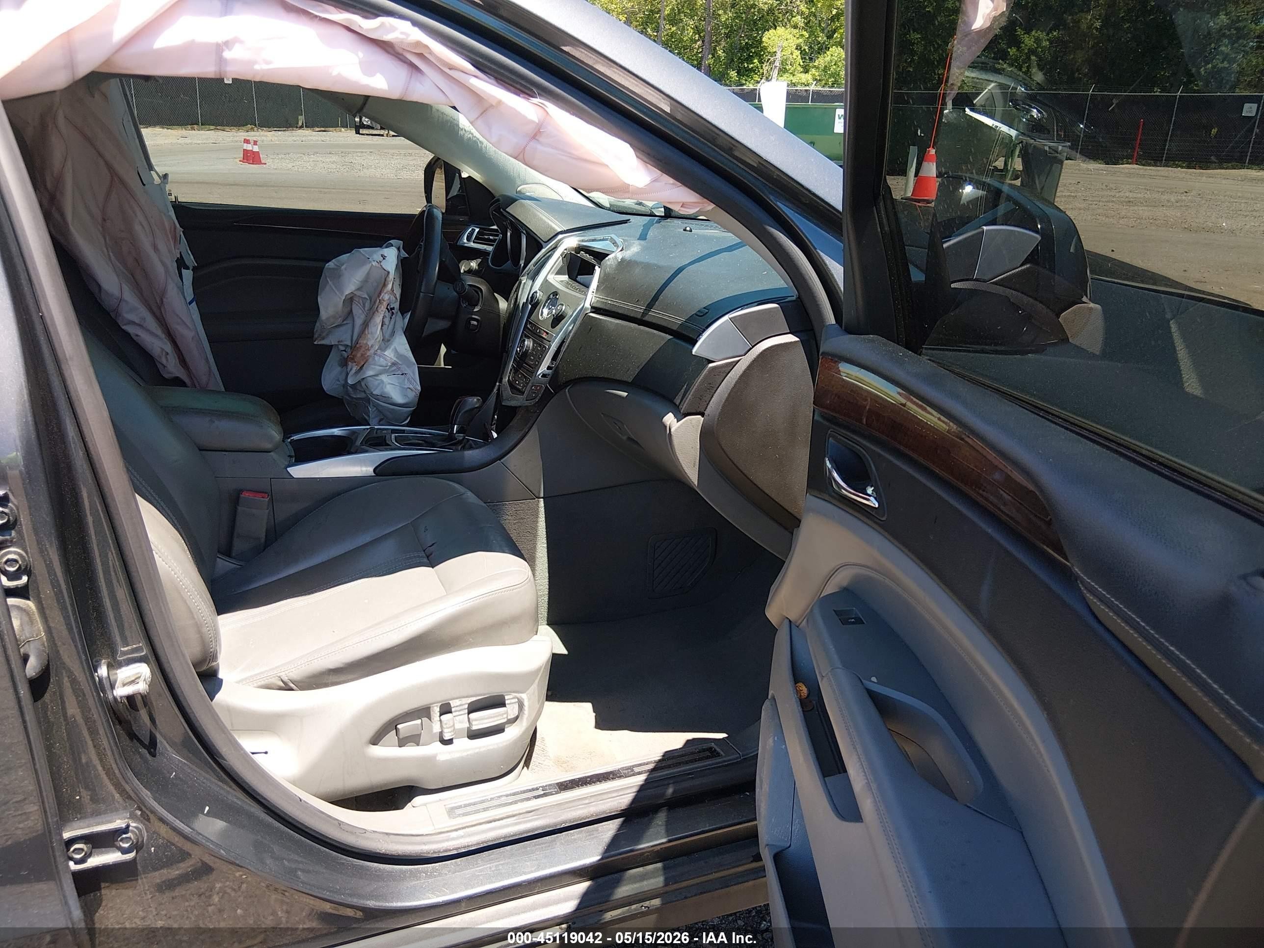 2011 Cadillac Srx Luxury Collection Gray vin: 3GYFNAEY0BS595809
