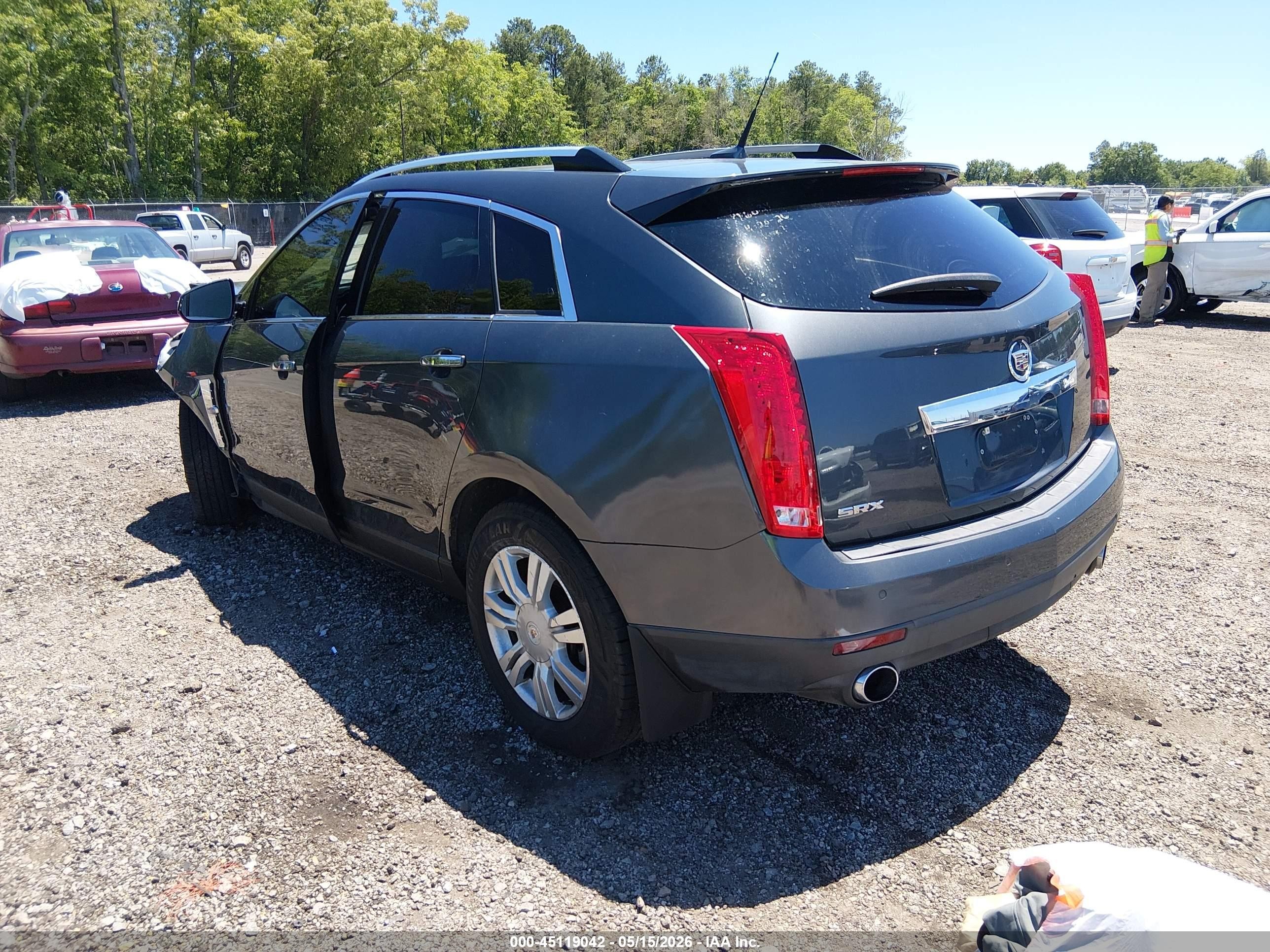 2011 Cadillac Srx Luxury Collection Gray vin: 3GYFNAEY0BS595809